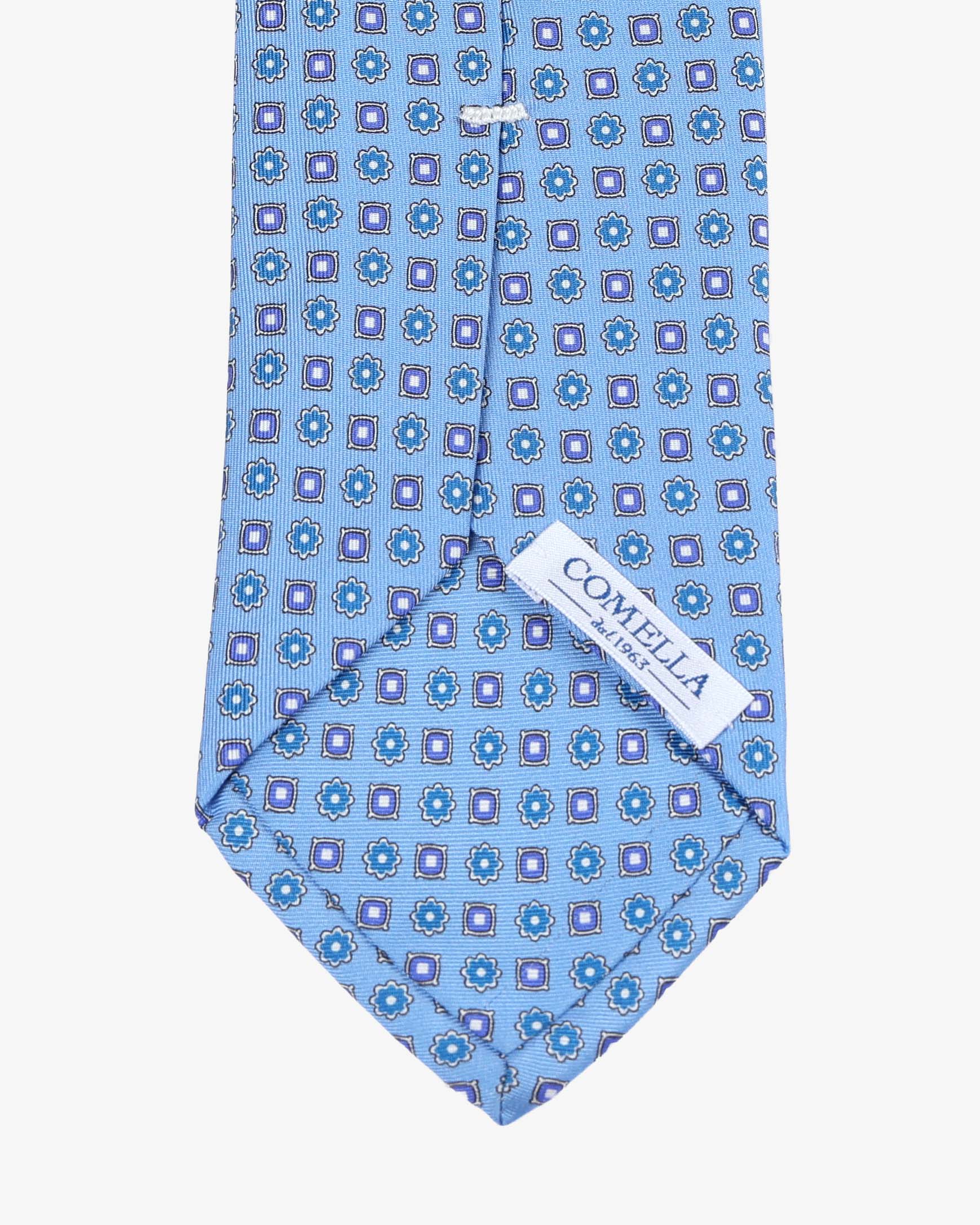 Cravatta con fantasia - Polvere - Comella Sartoria