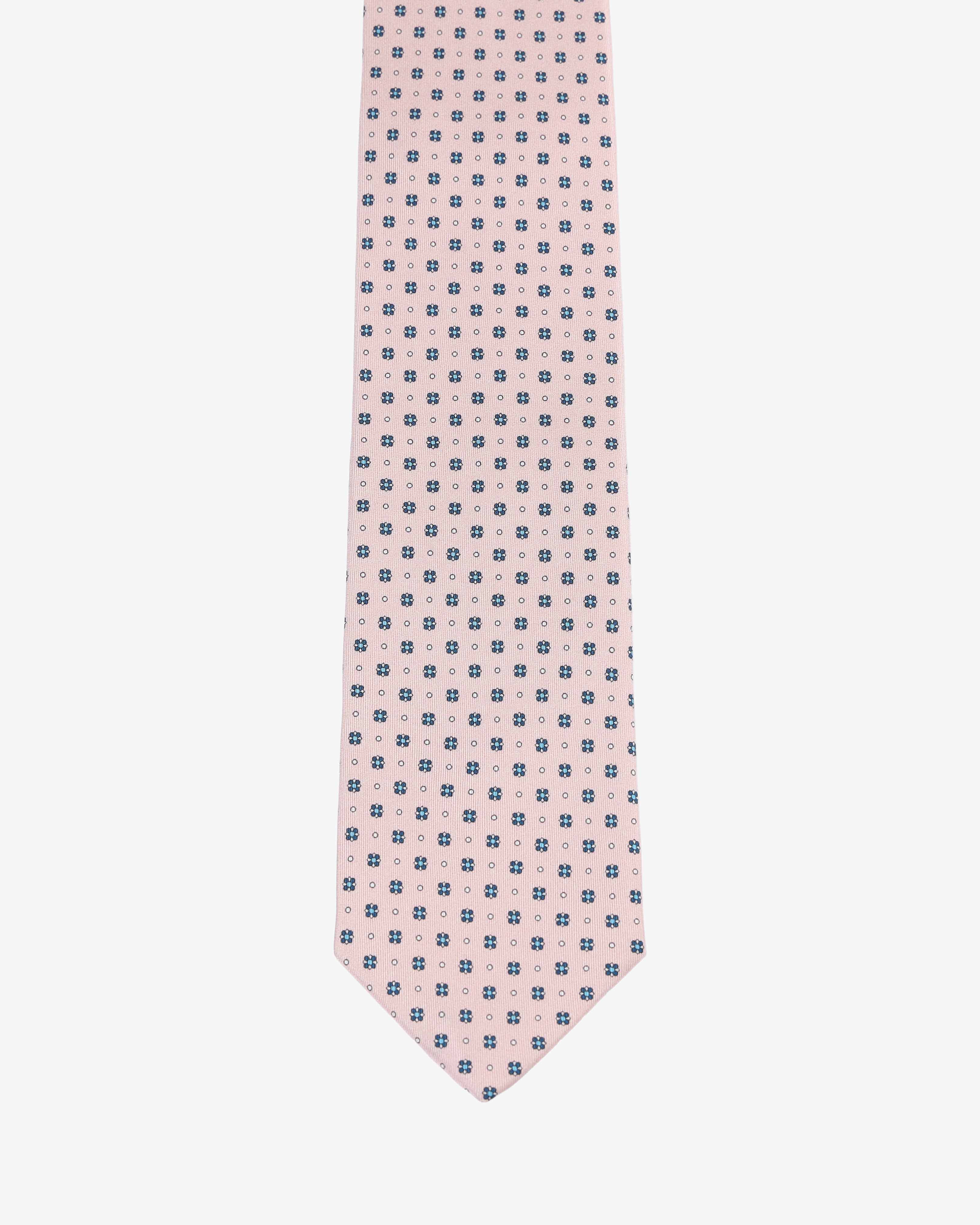 Cravatta con fantasia - Confetto - Comella Sartoria