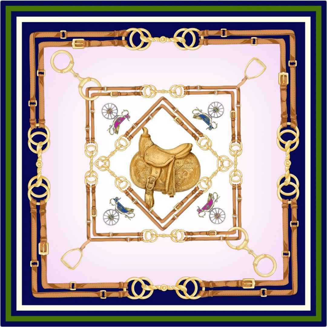 Foulard in Seta - Rosa