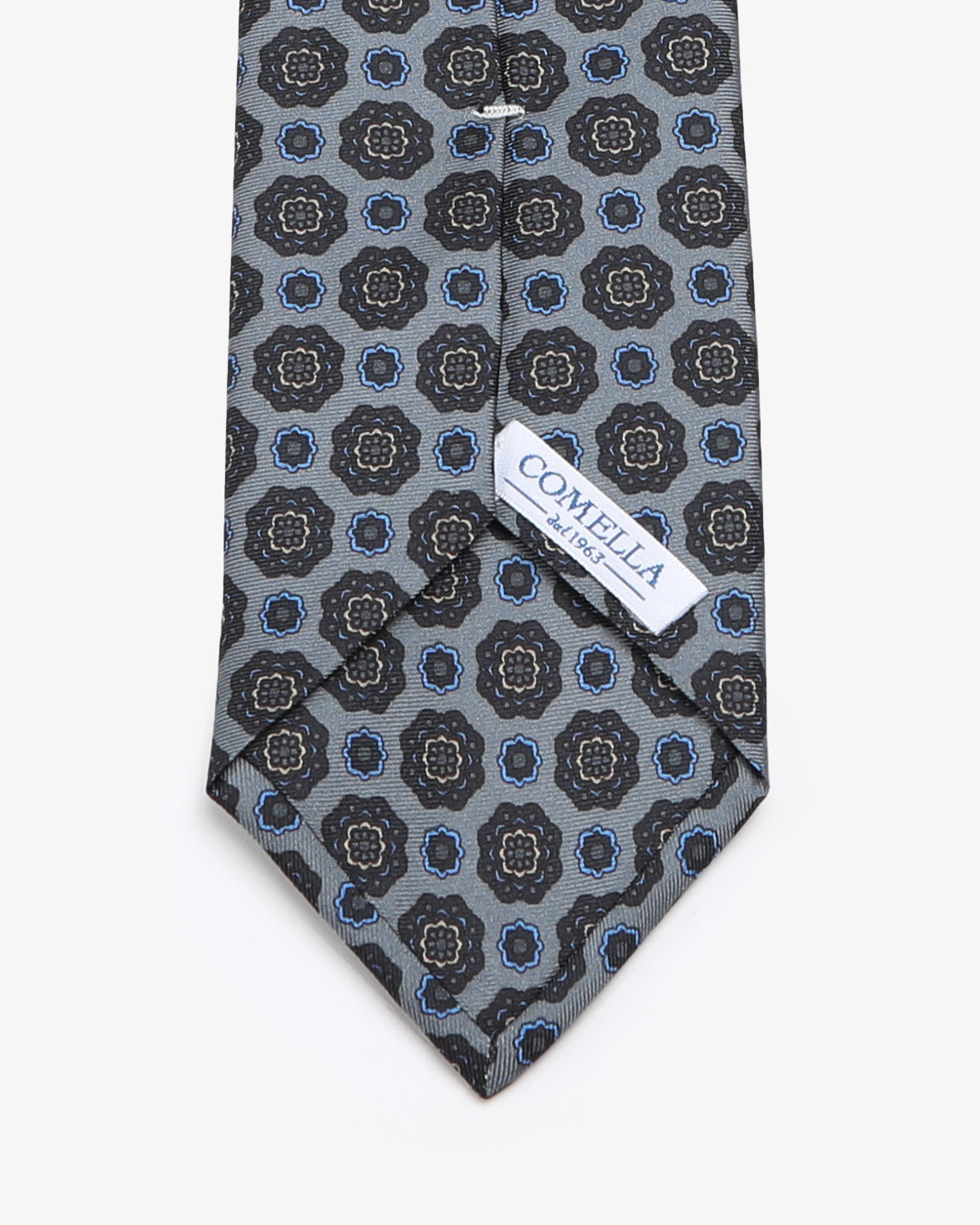 Cravatta con fantasia - Grigio