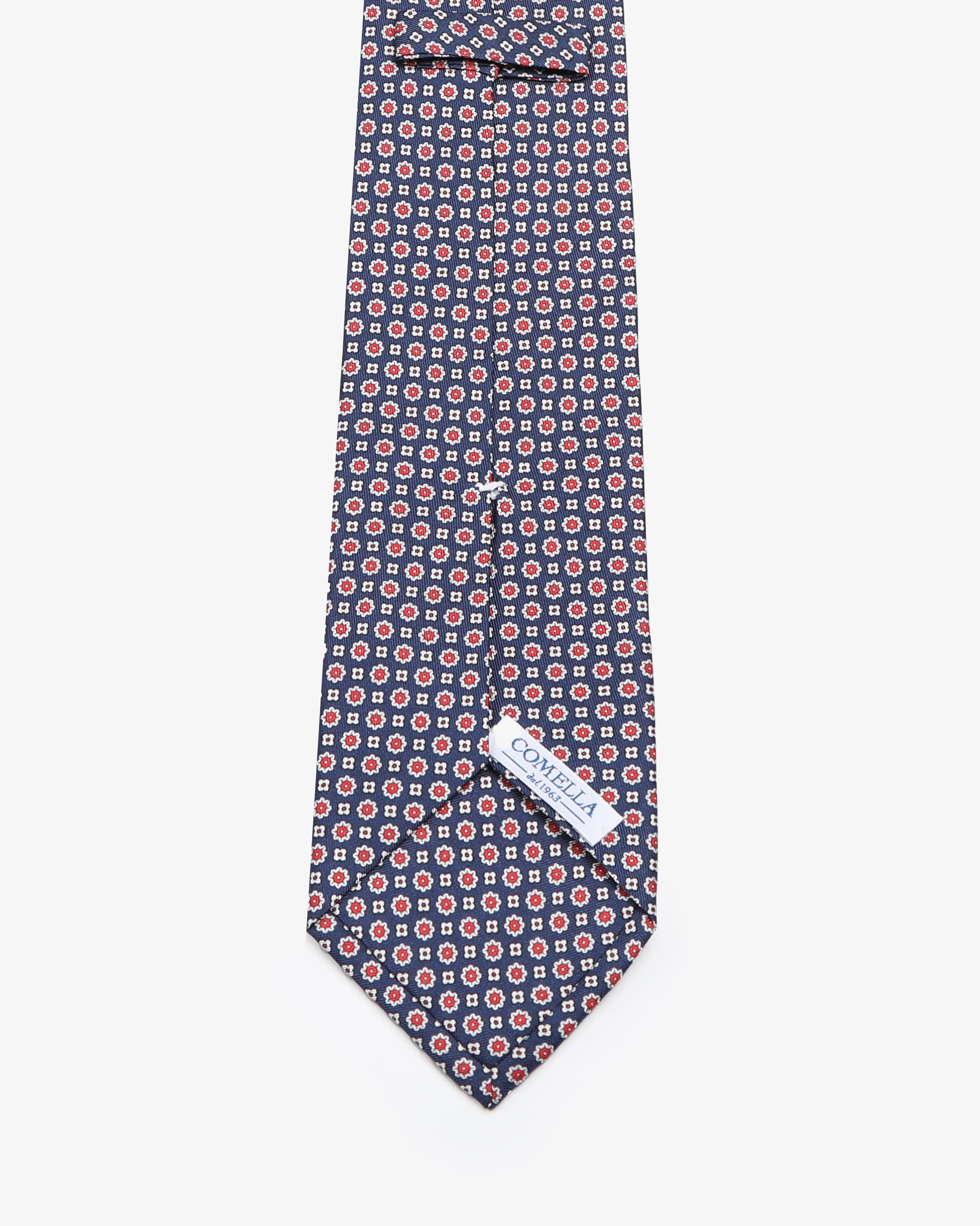 Cravatta con fantasia - Blu