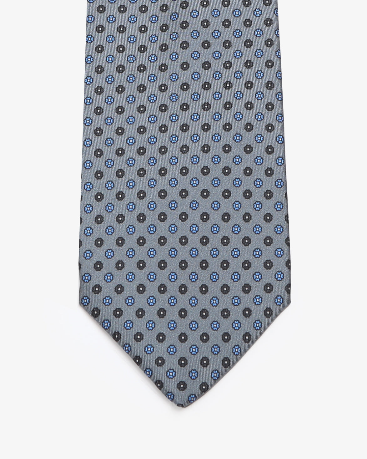 Cravatta con fantasia - Grigio