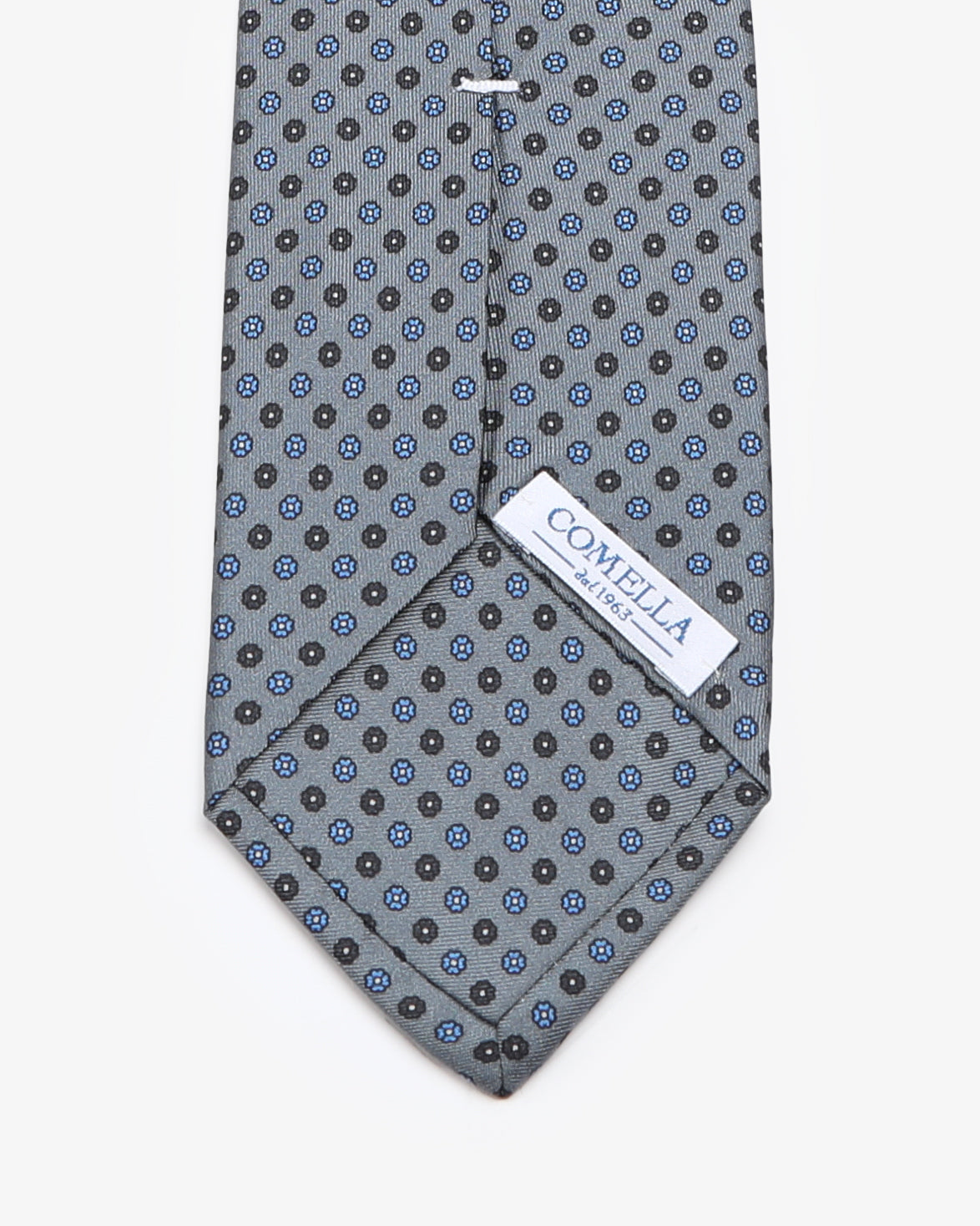 Cravatta con fantasia - Grigio