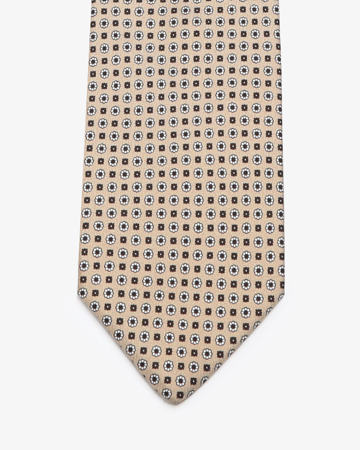 Cravatta con fantasia - Giallo