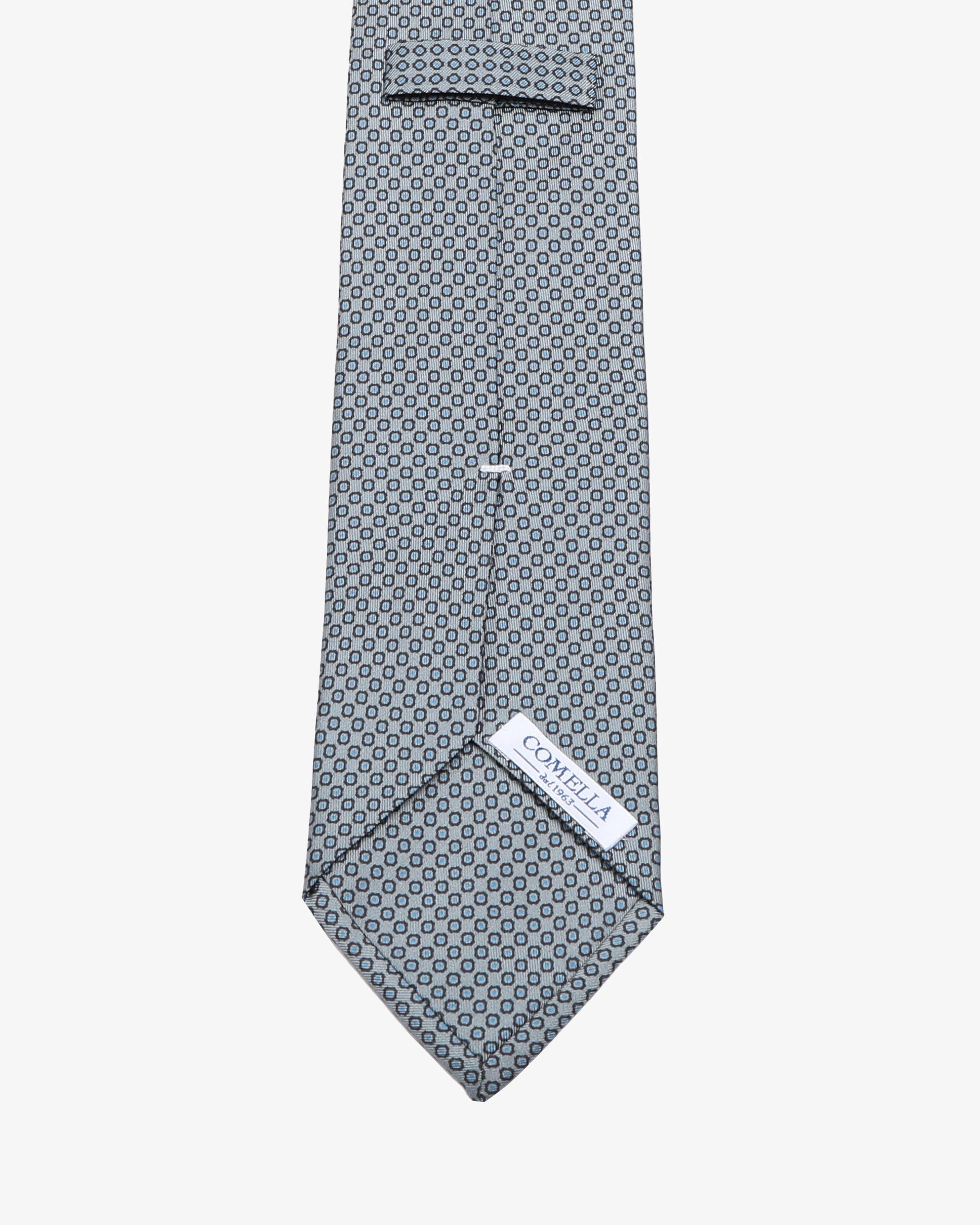 Cravatta con fantasia - Blu