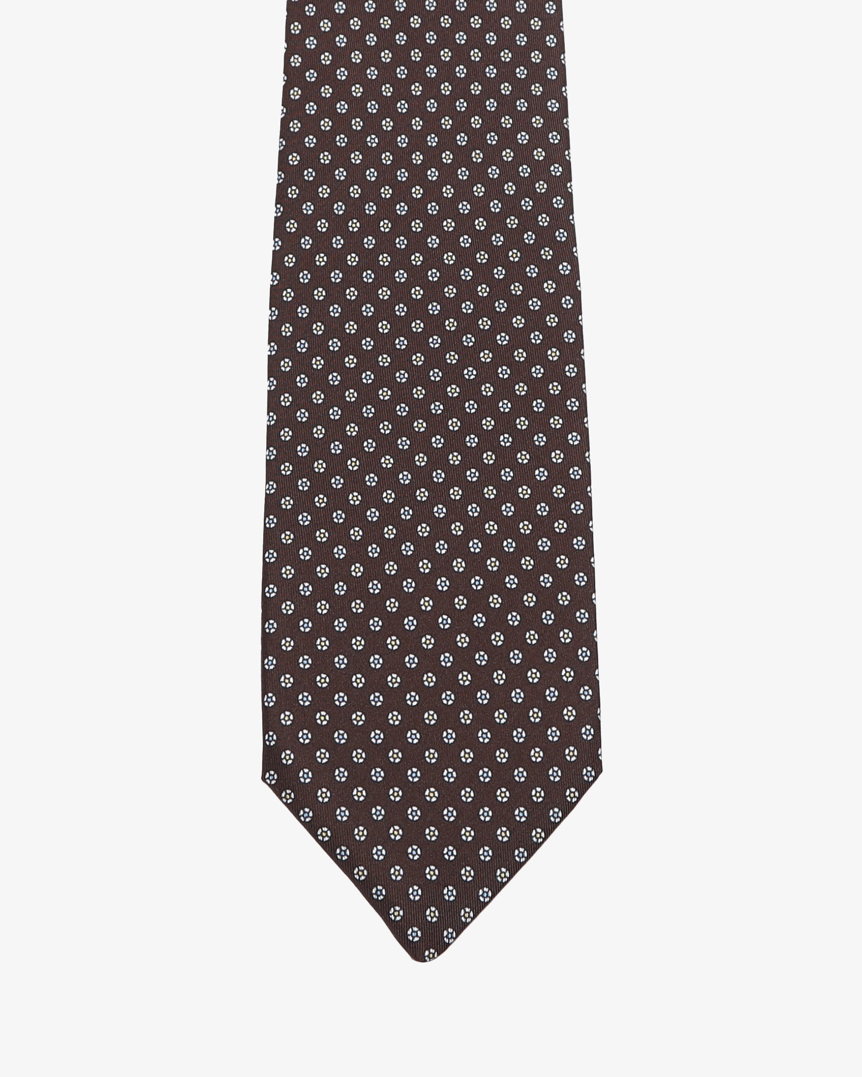 Cravatta con Fantasia - Marrone