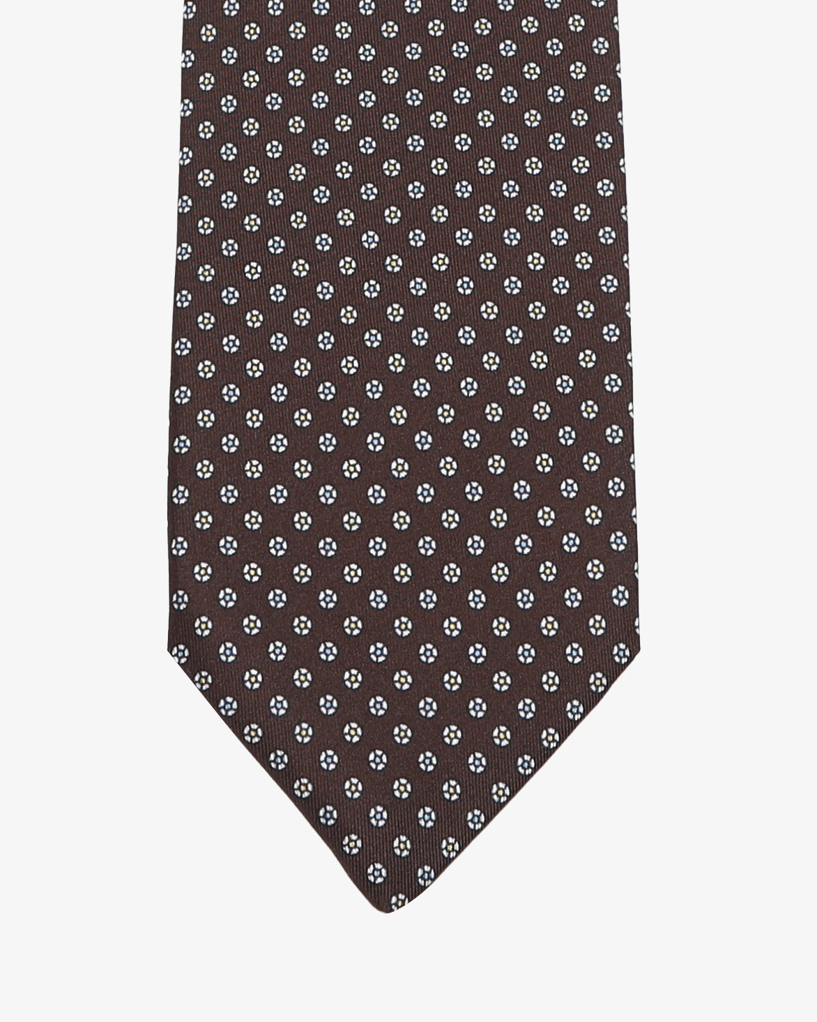 Cravatta con Fantasia - Marrone