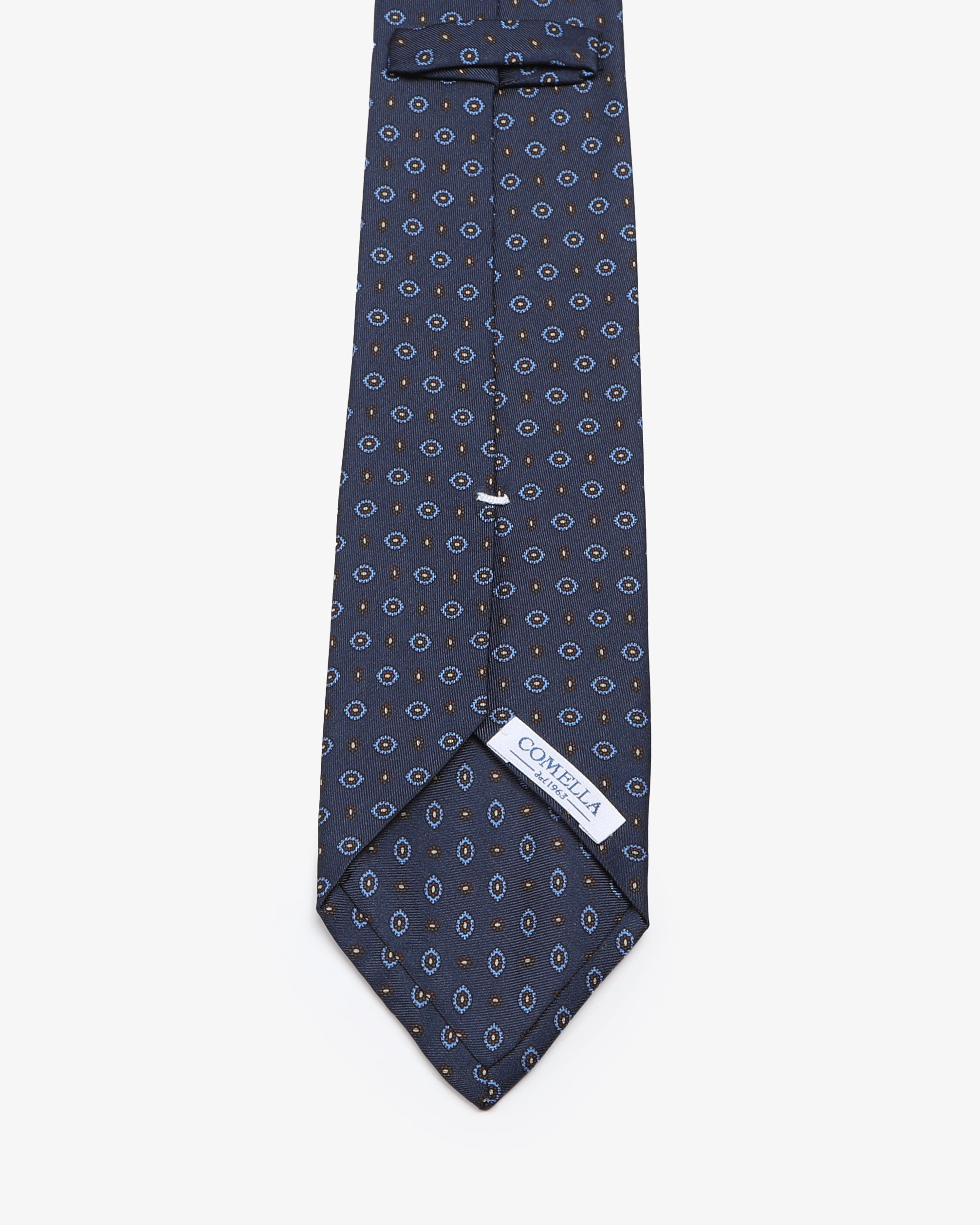Cravatta con Fantasia - Blu notte