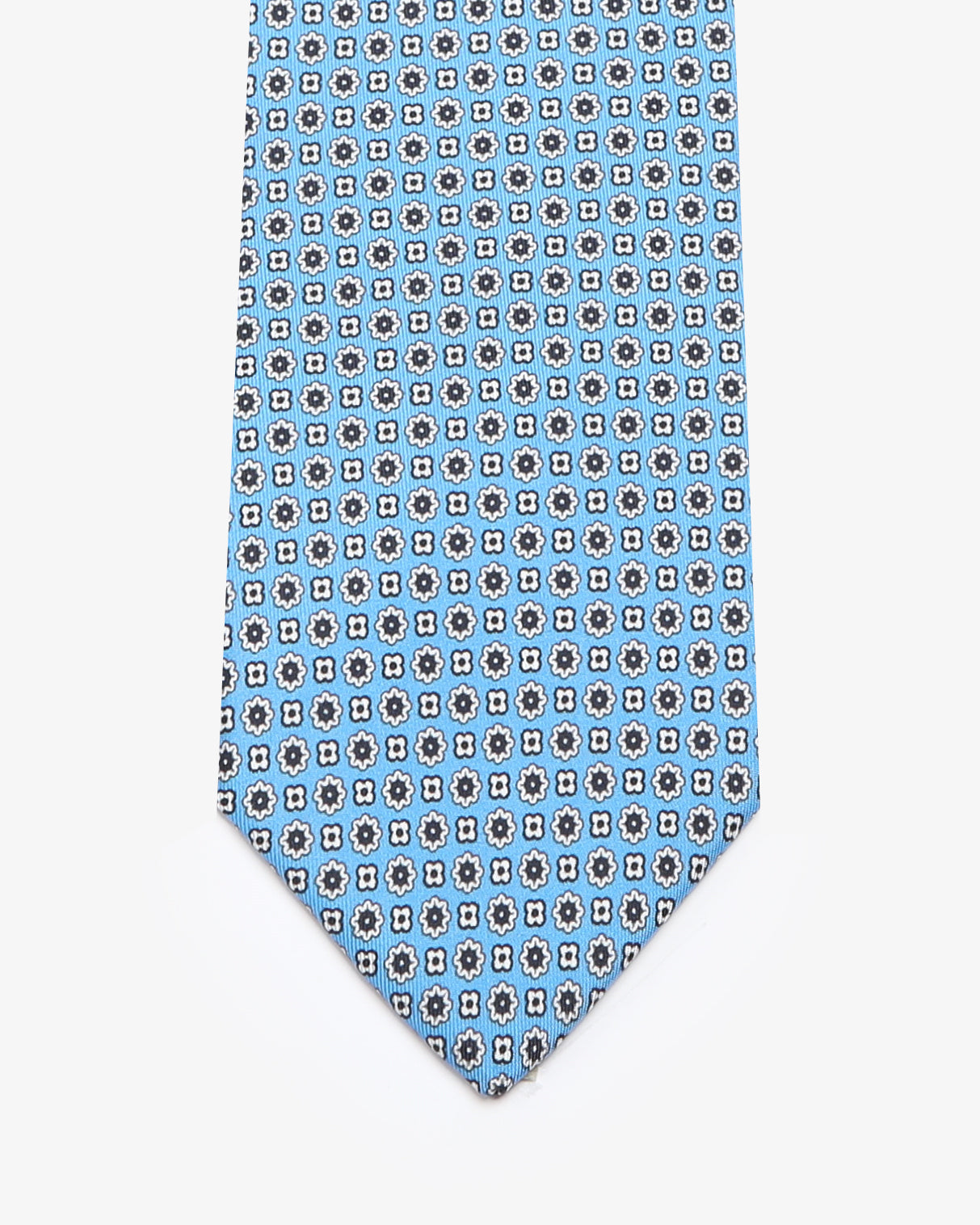 Cravatta con Fantasia - Celeste