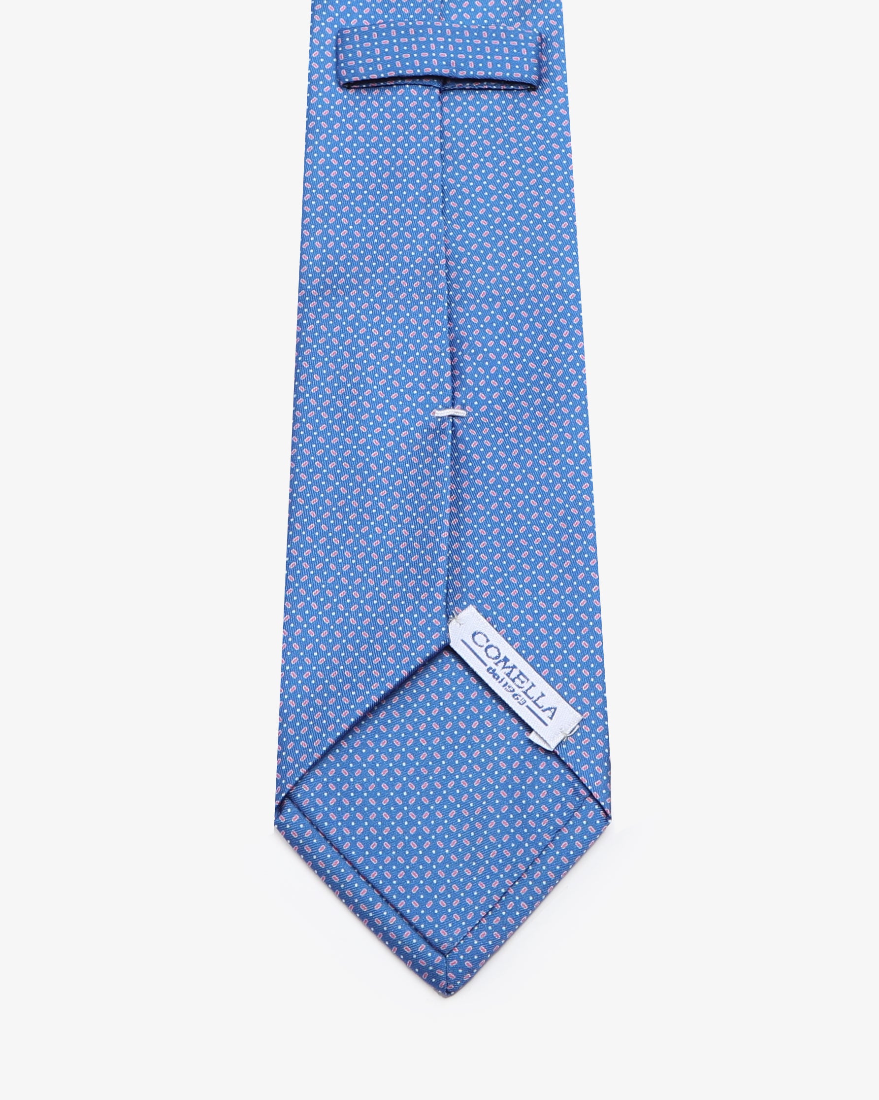 Cravatta con Fantasia - Celeste cielo