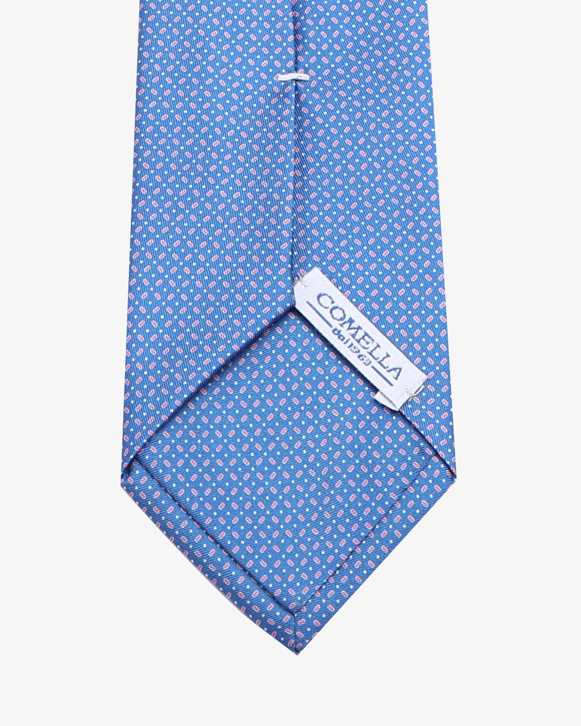 Cravatta con Fantasia - Celeste cielo