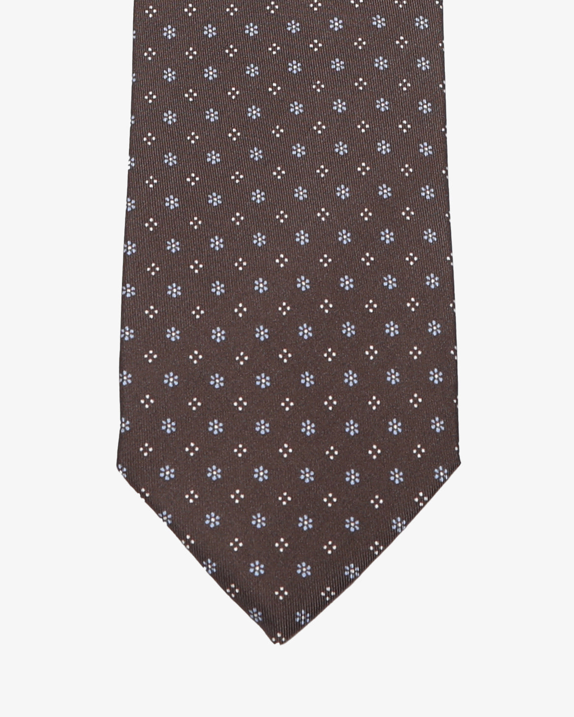 Cravatta con Fantasia - Marrone