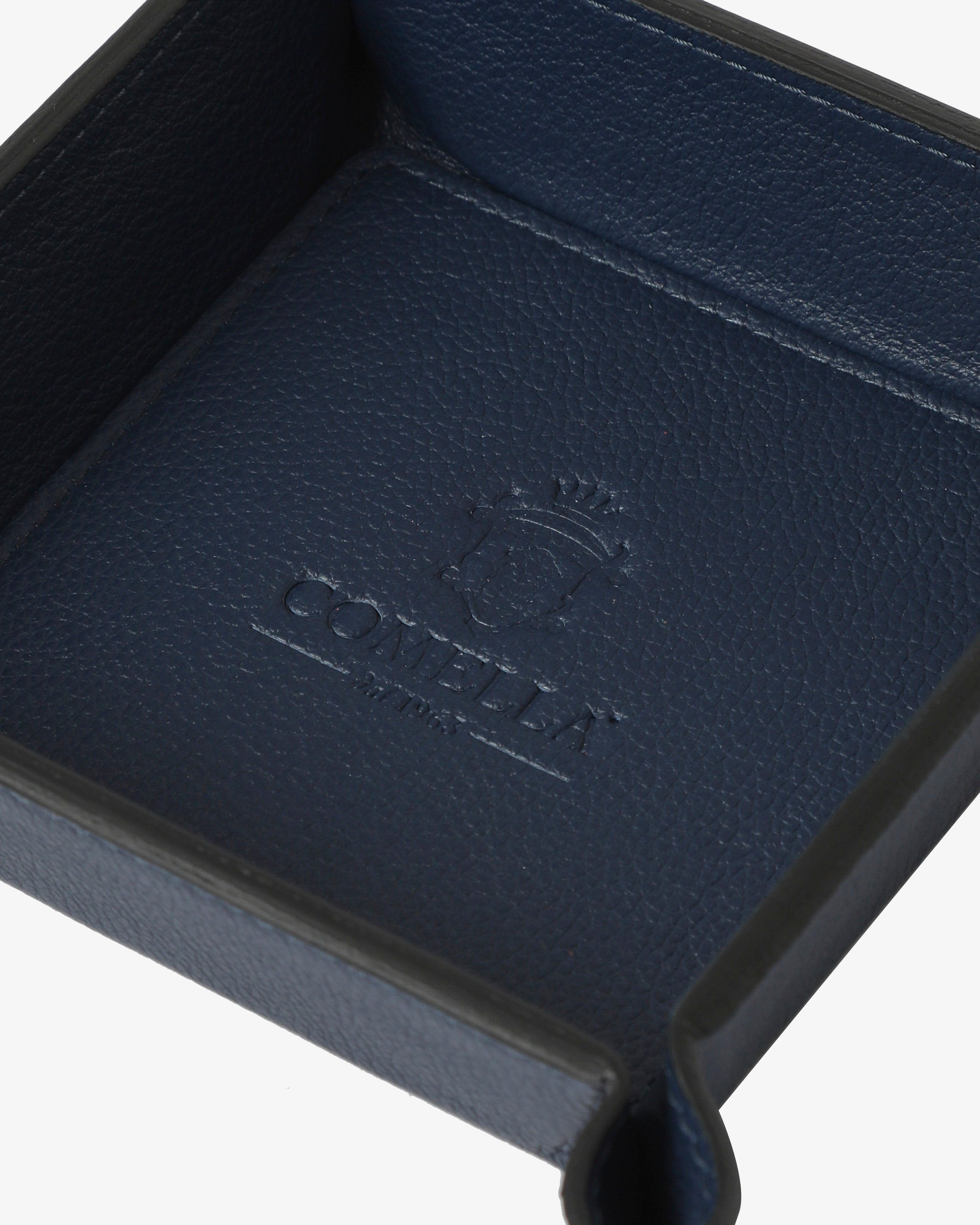 Svuota tasche in vera pelle - Blu