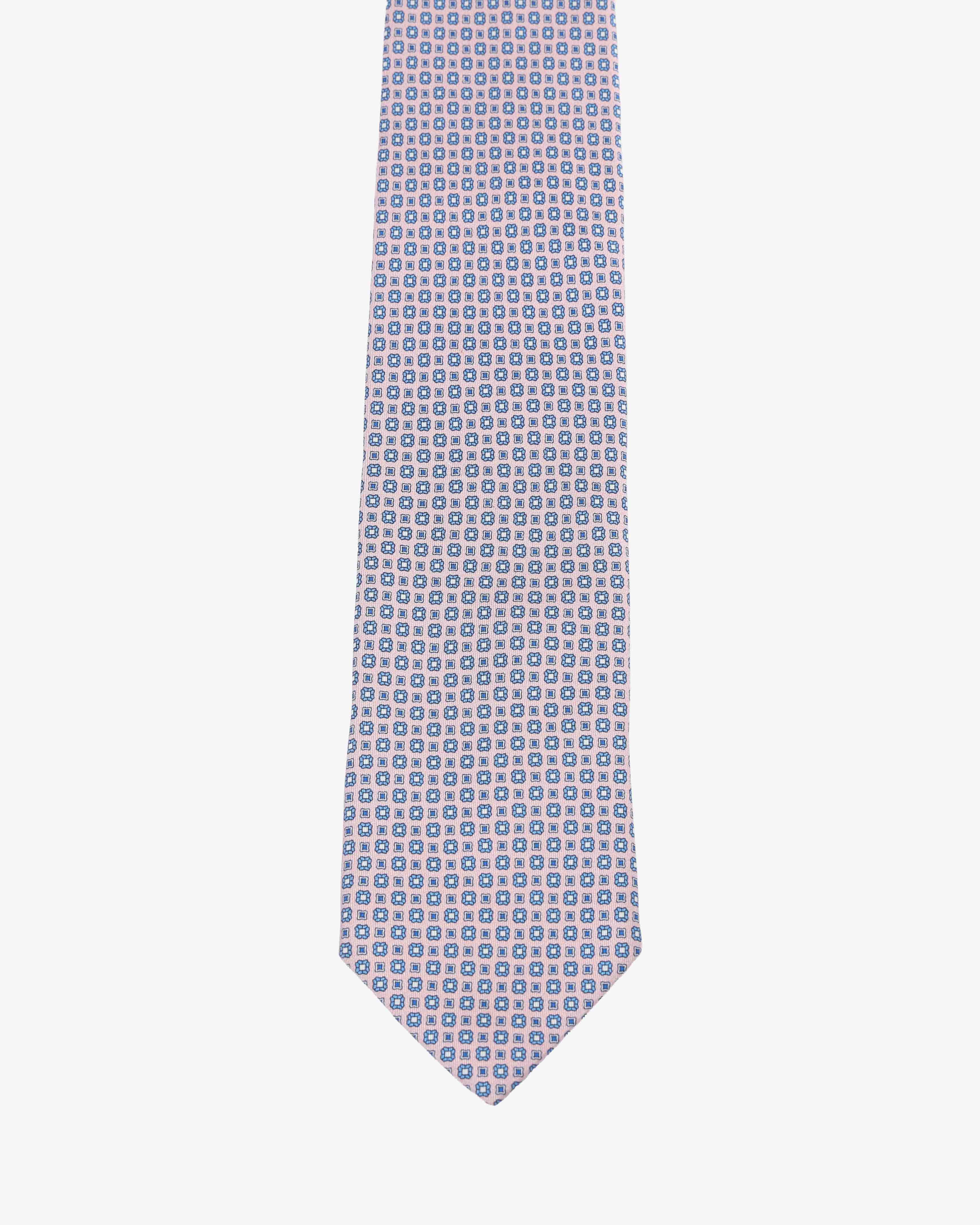 Cravatta con fantasia - Lilla - Comella Sartoria
