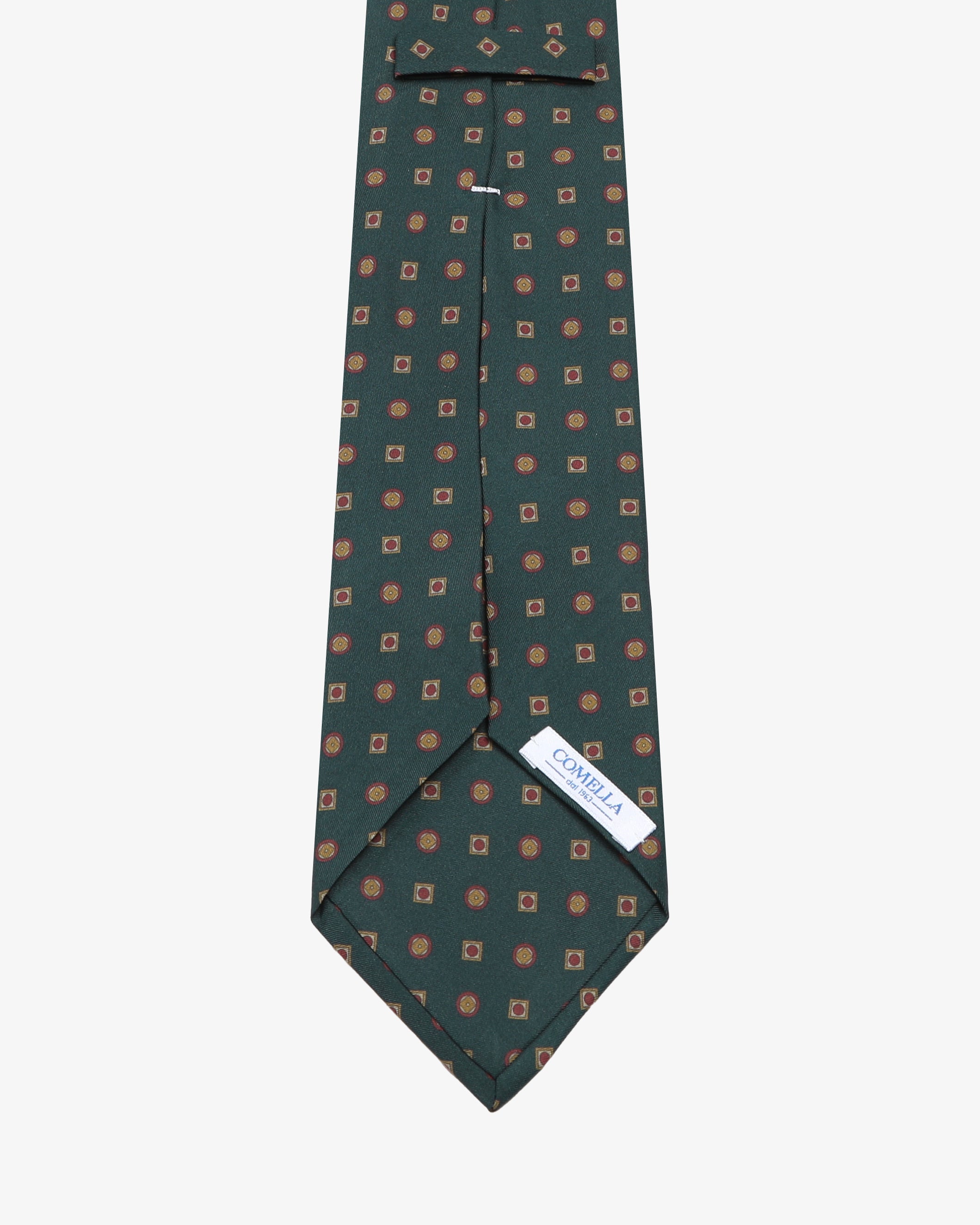 Cravatta sartoriale 5 pieghe - Verde