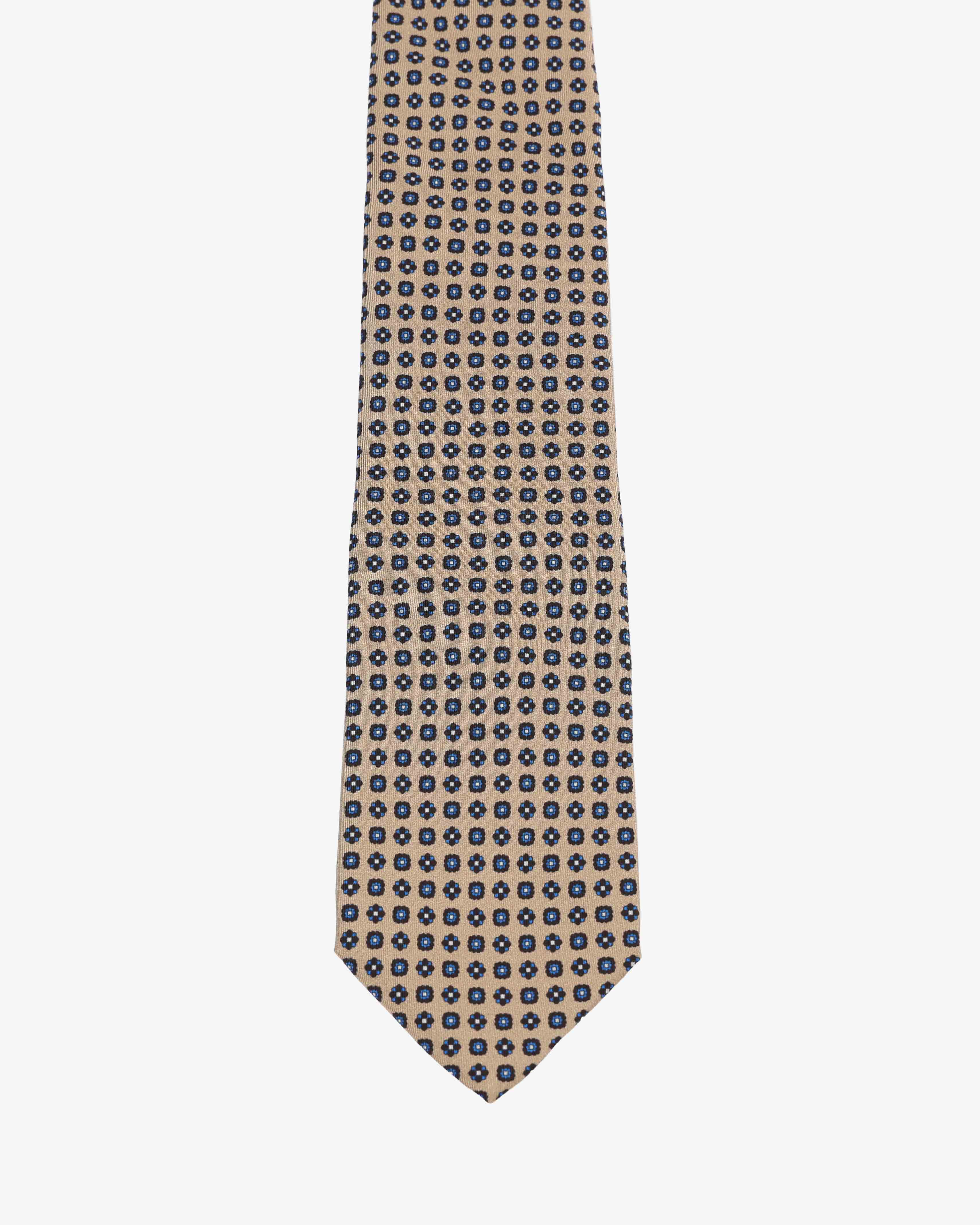 Cravatta con fantasia - Oro - Comella Sartoria