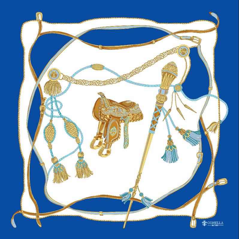 Foulard in Seta - Bastoni Royal