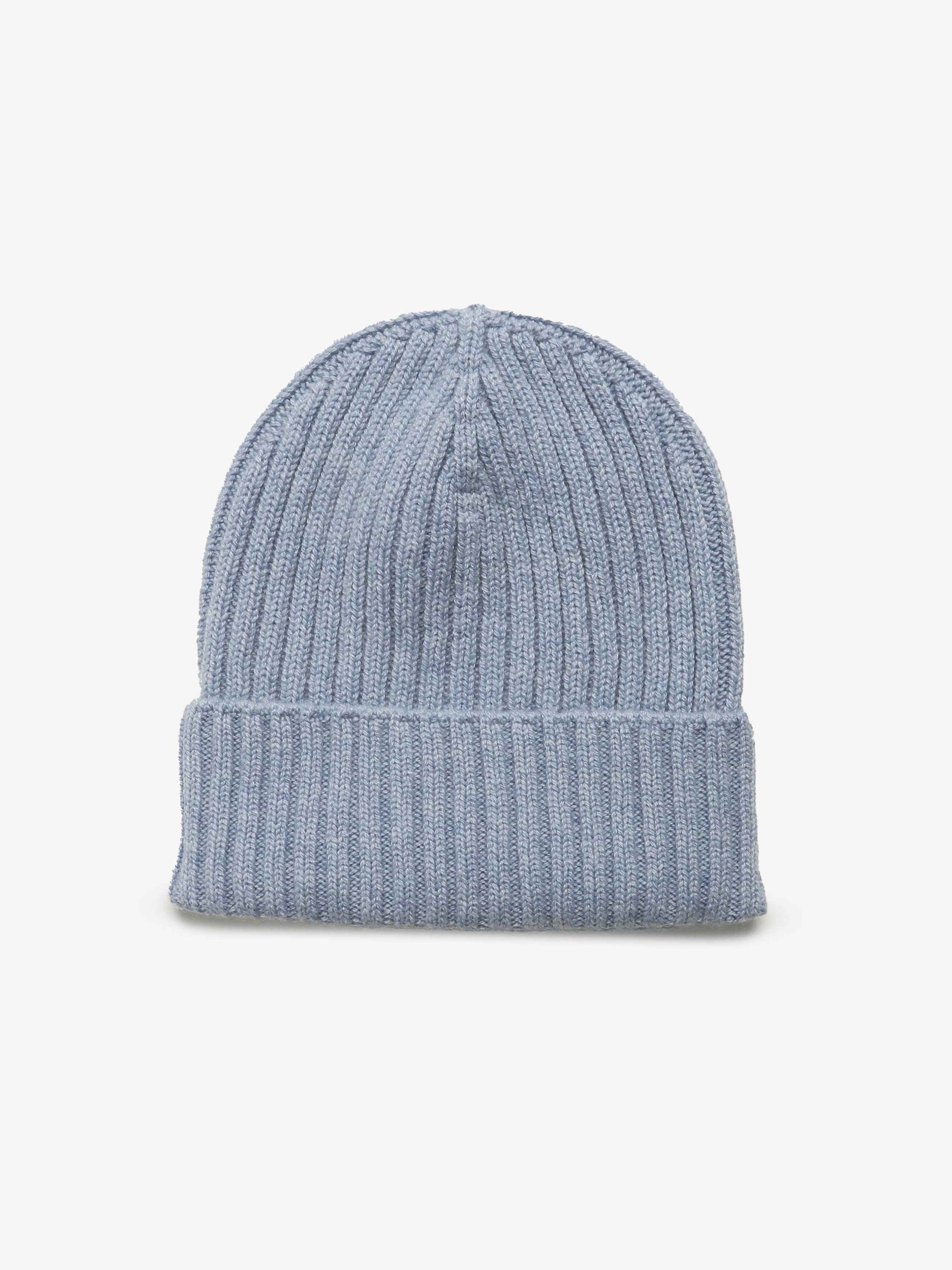 Cappello in Cashmere - Azzurro - Comella Sartoria