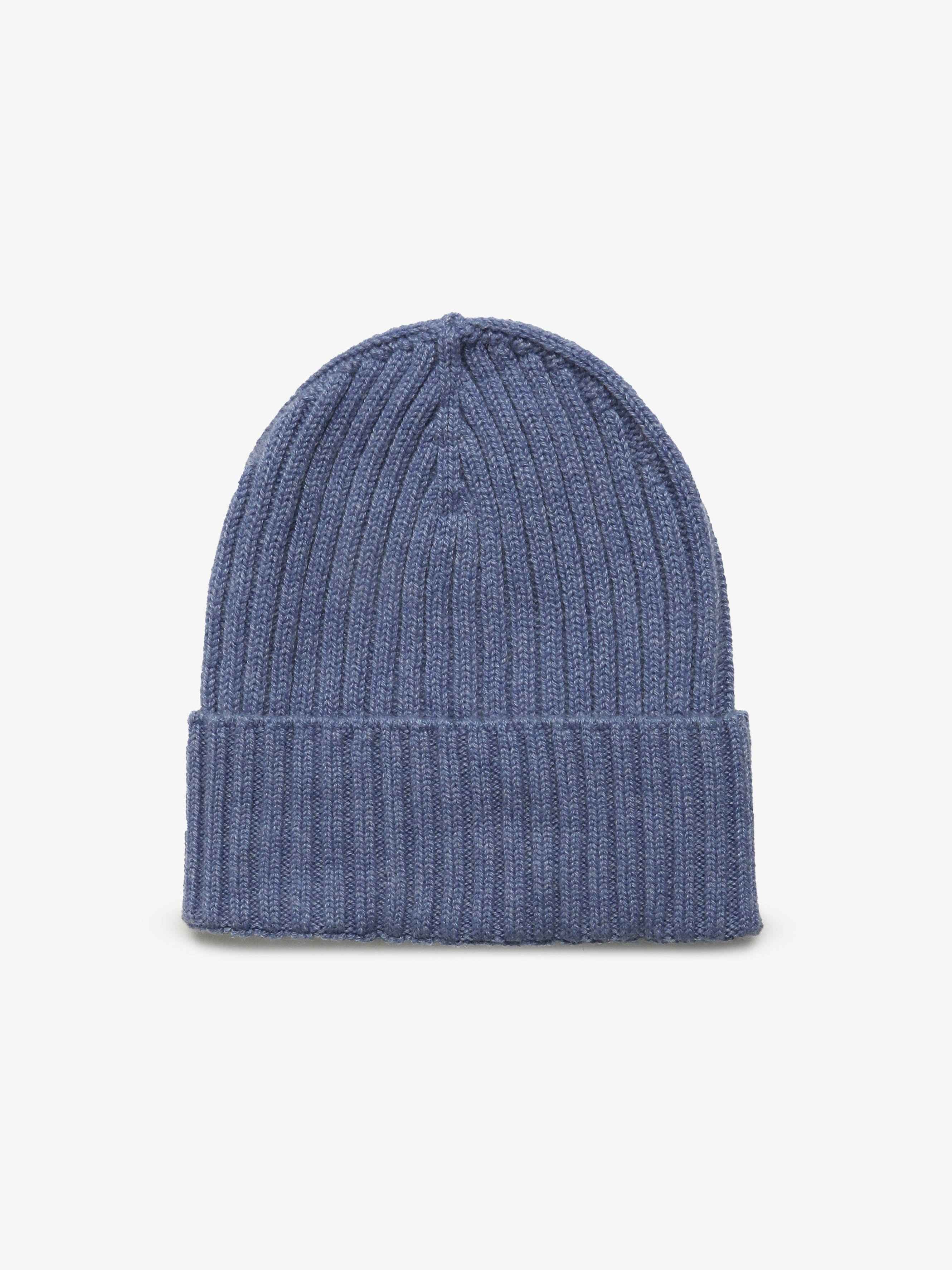 Cappello in Cashmere - Blu - Comella Sartoria