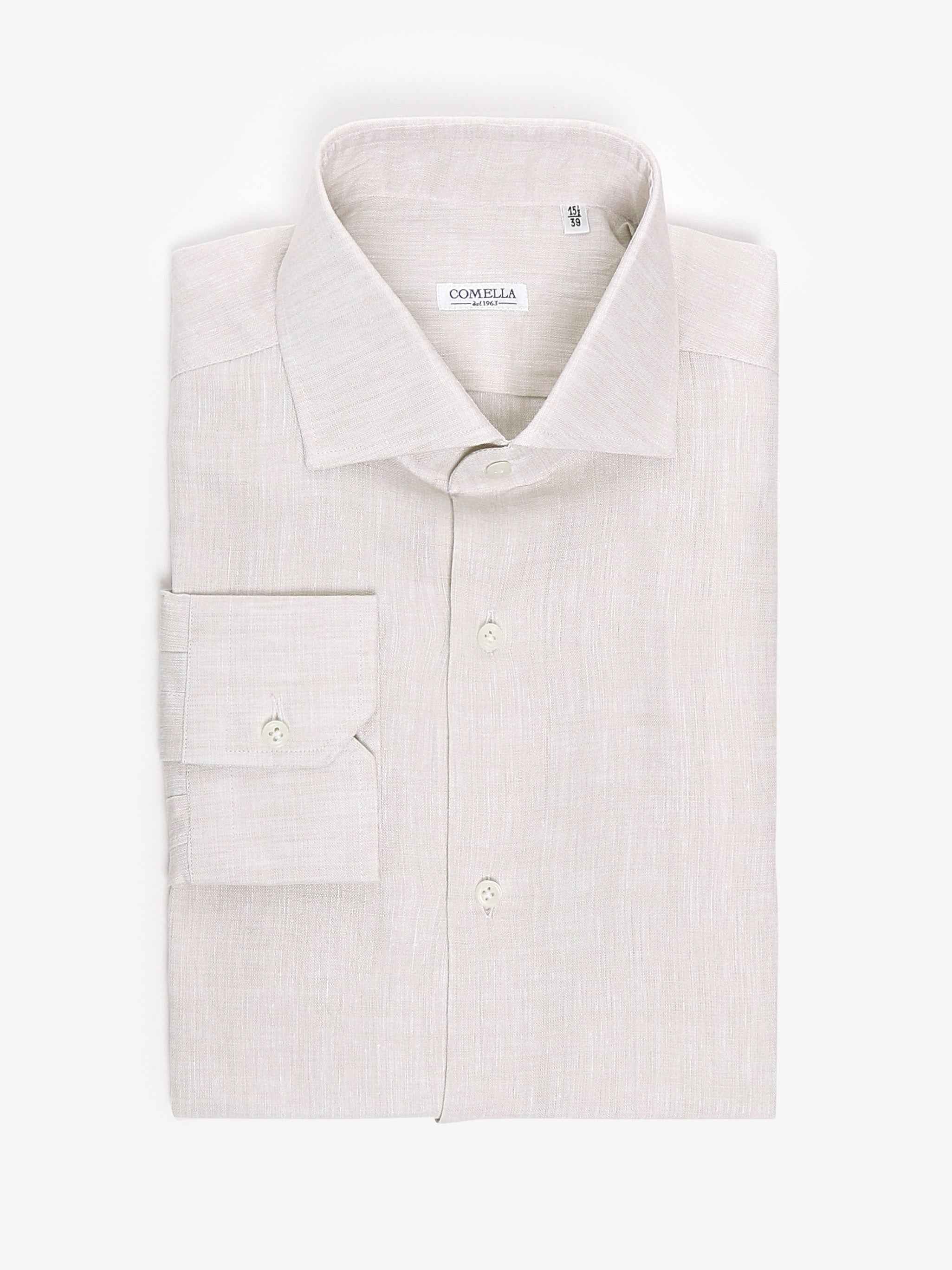 Camicia in Lino - Beige