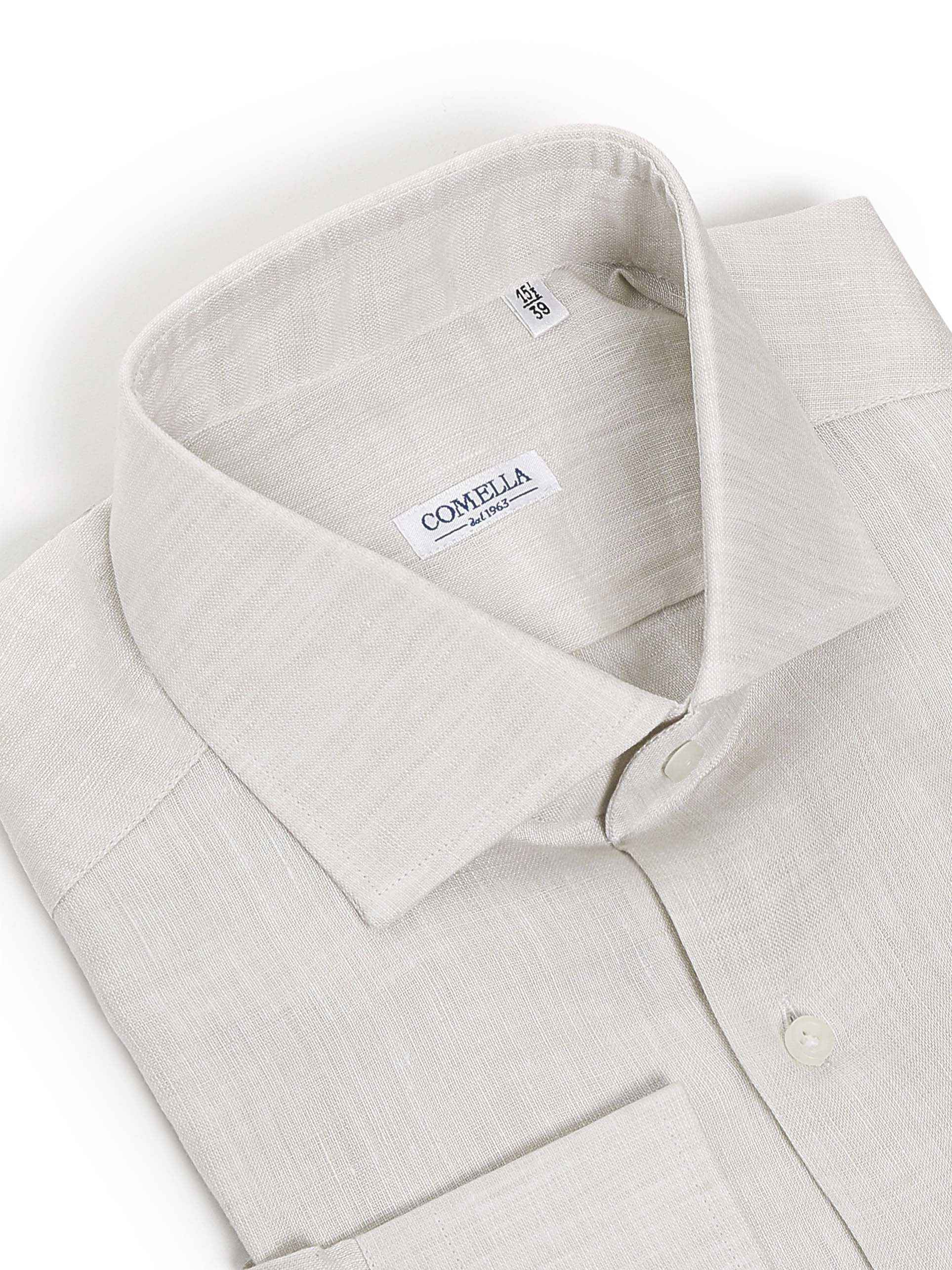 Camicia in Lino - Beige