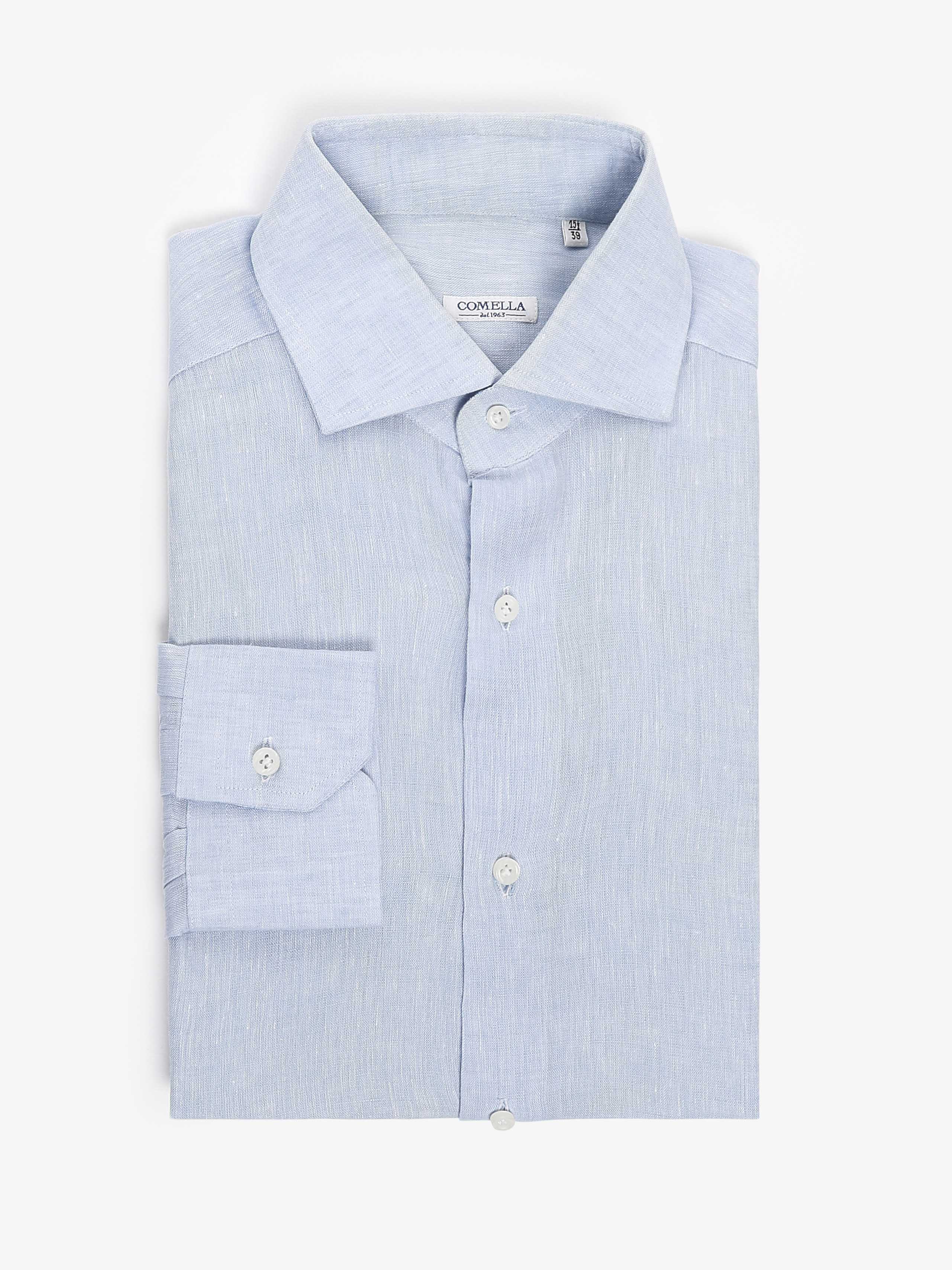Camicia in Lino - Azzurra