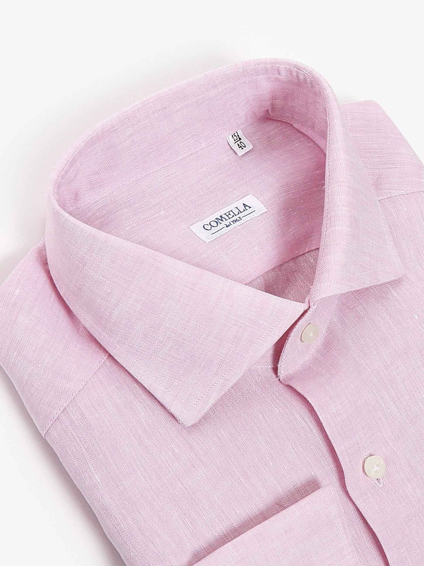Camicia in Lino - Rosa