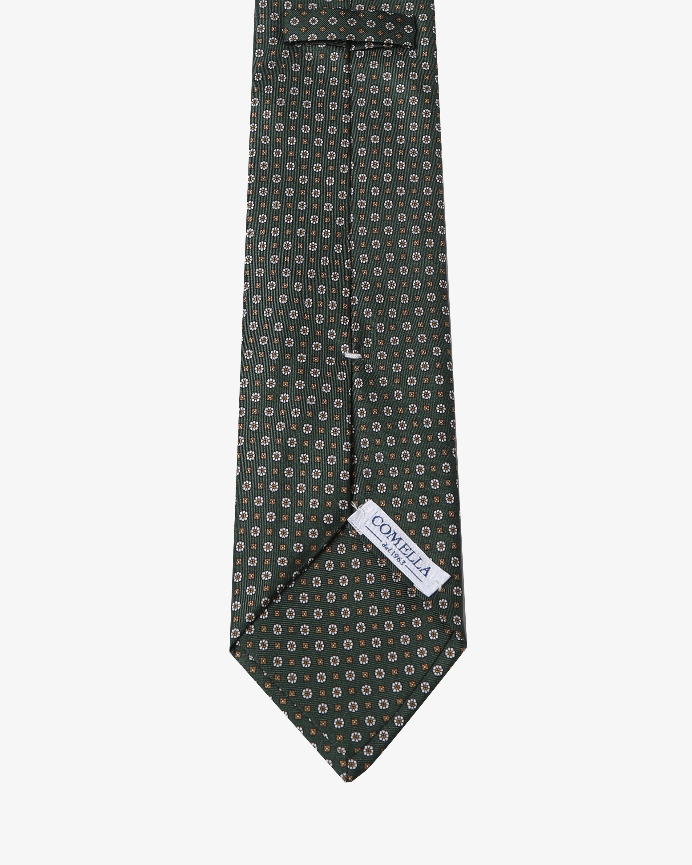 Cravatta con fantasia - Verde