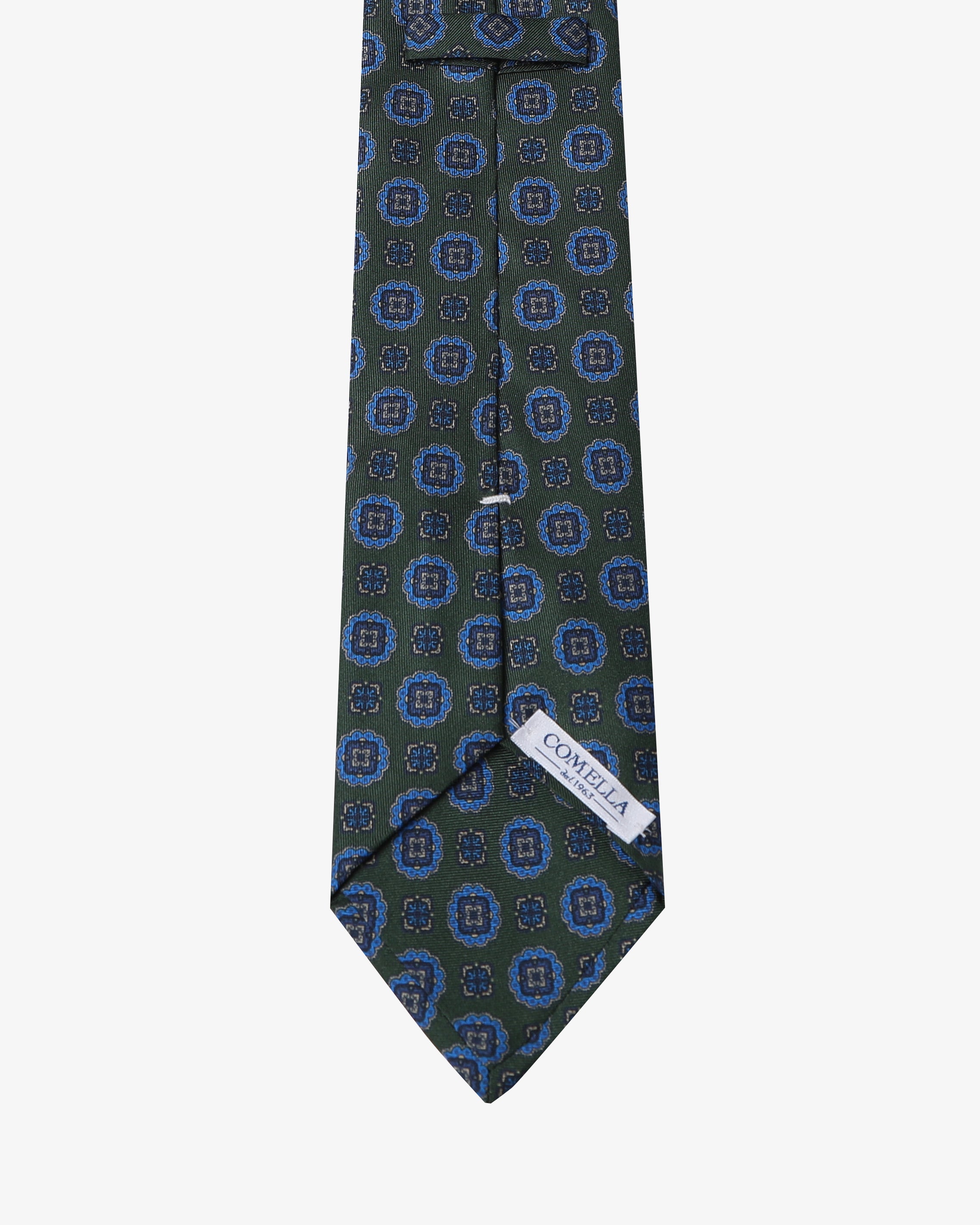 Cravatta con fantasia - Blu