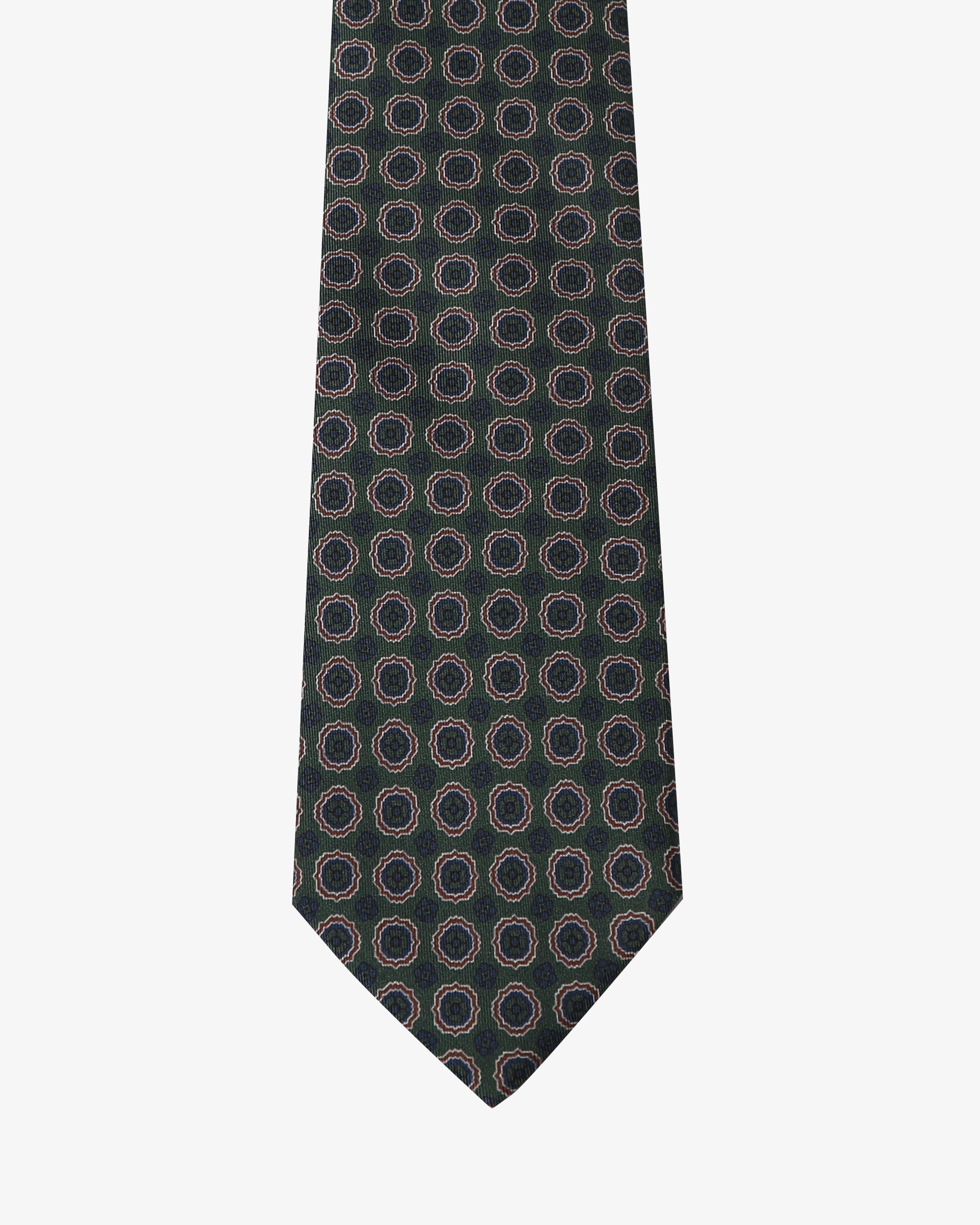 Cravatta con fantasia - Verde