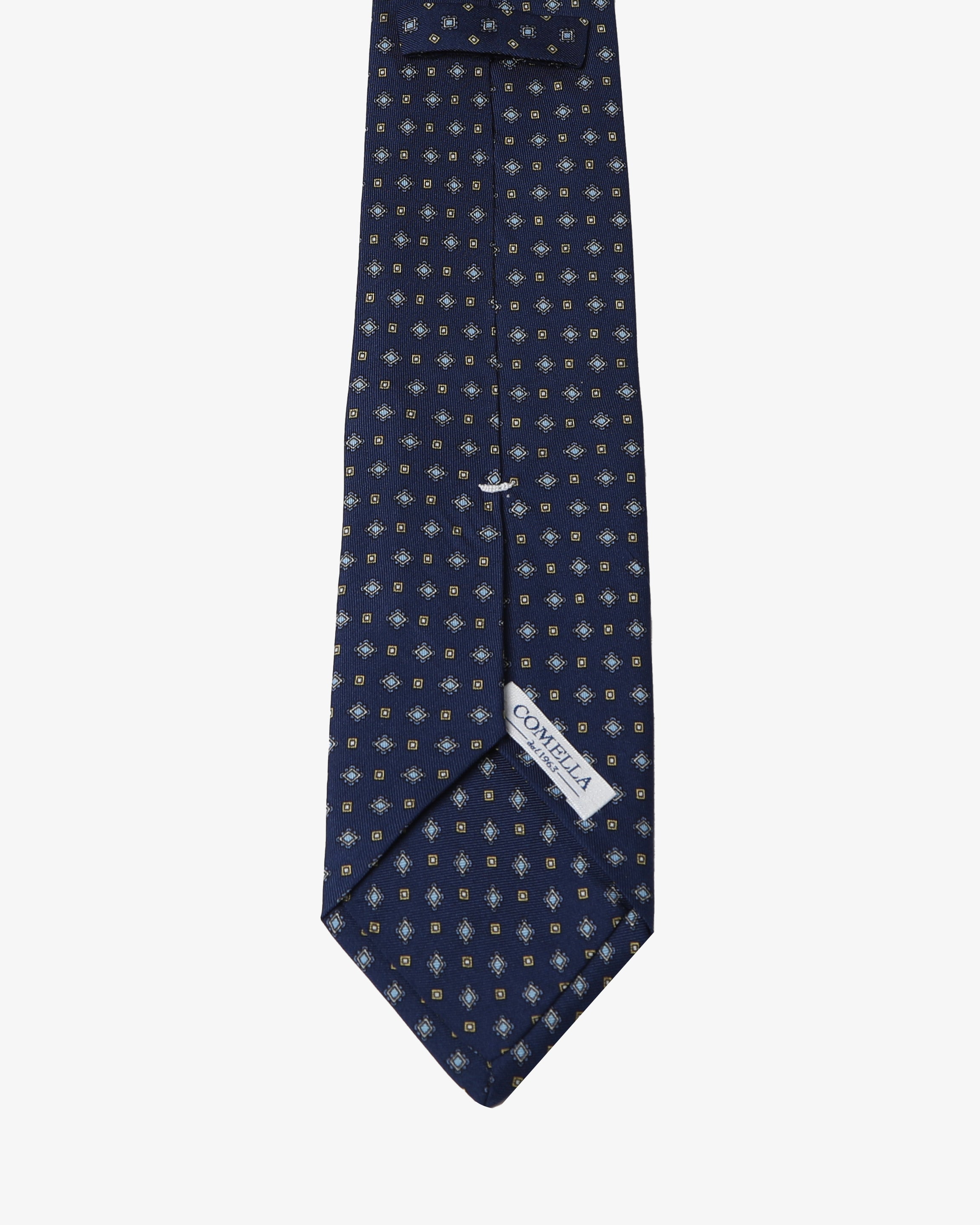 Cravatta con fantasia - Blu