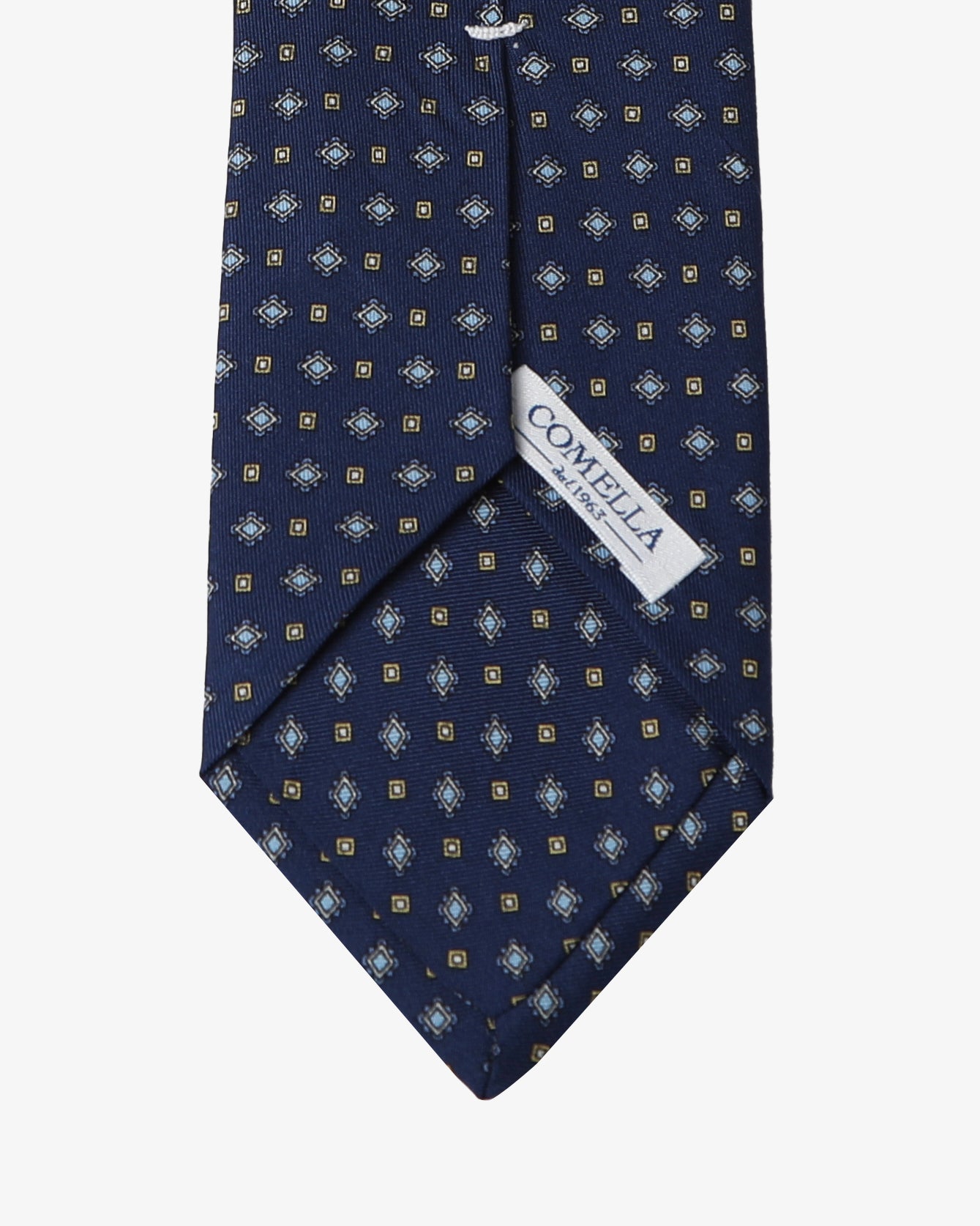 Cravatta con fantasia - Blu