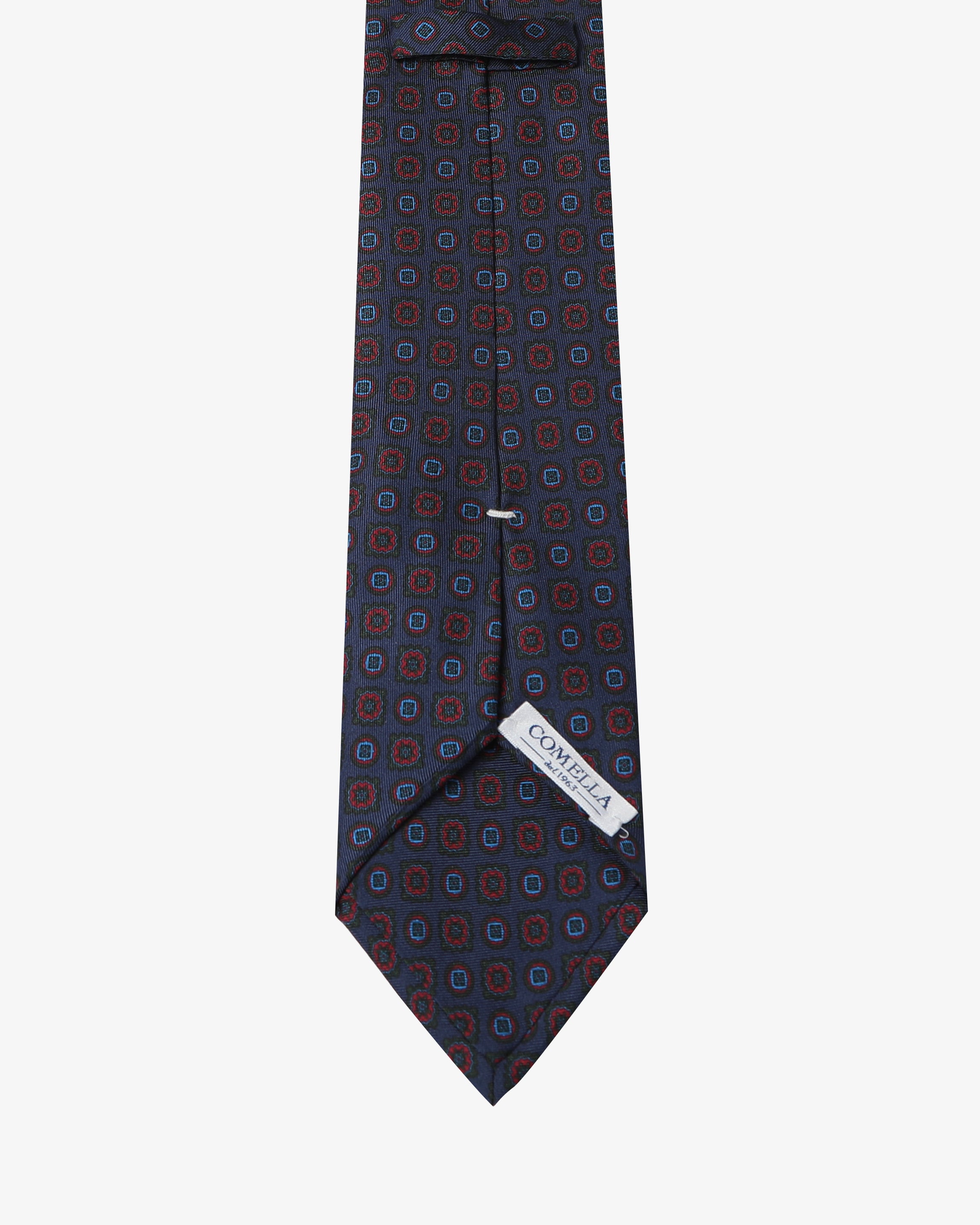 Cravatta con fantasia - Blu