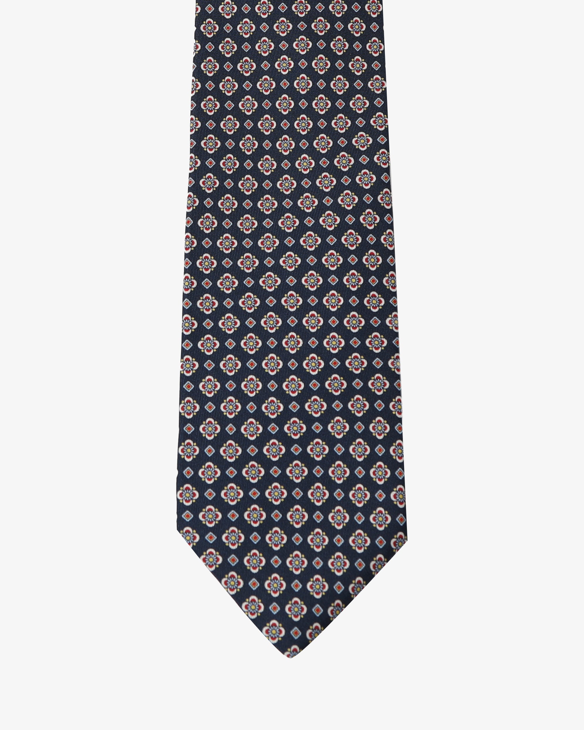 Cravatta con fantasia - Blu