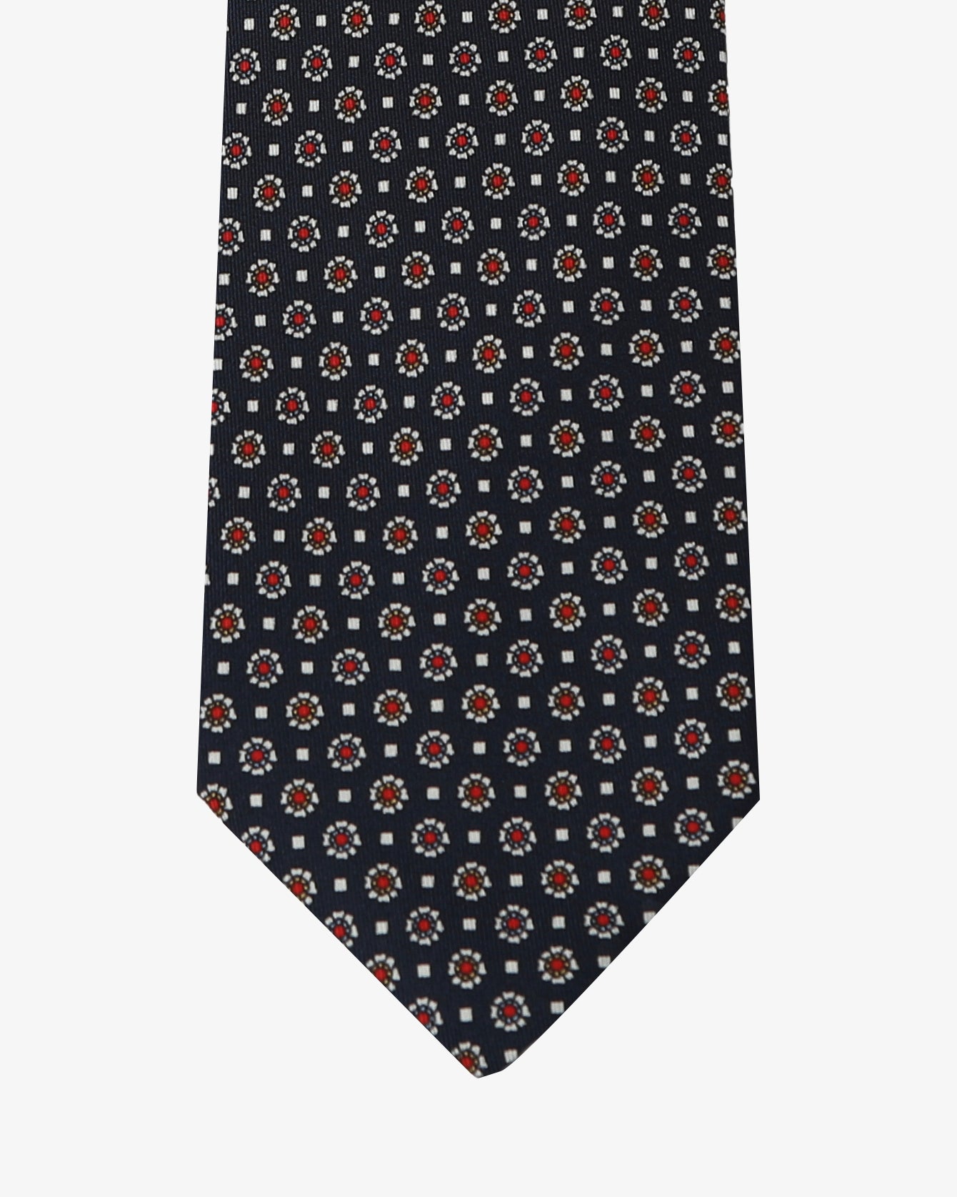 Cravatta con fantasia - Nero