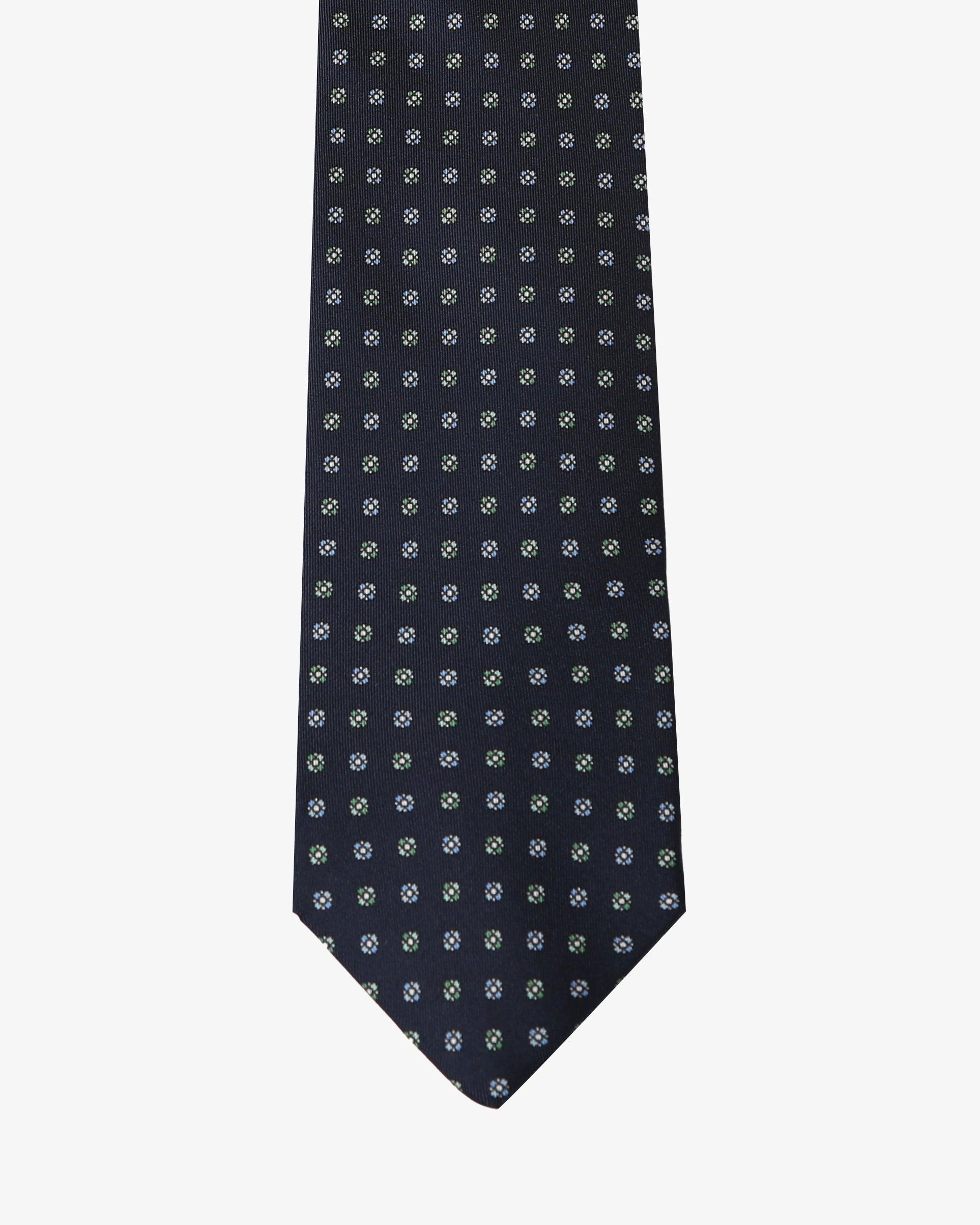 Cravatta con fantasia - Blu