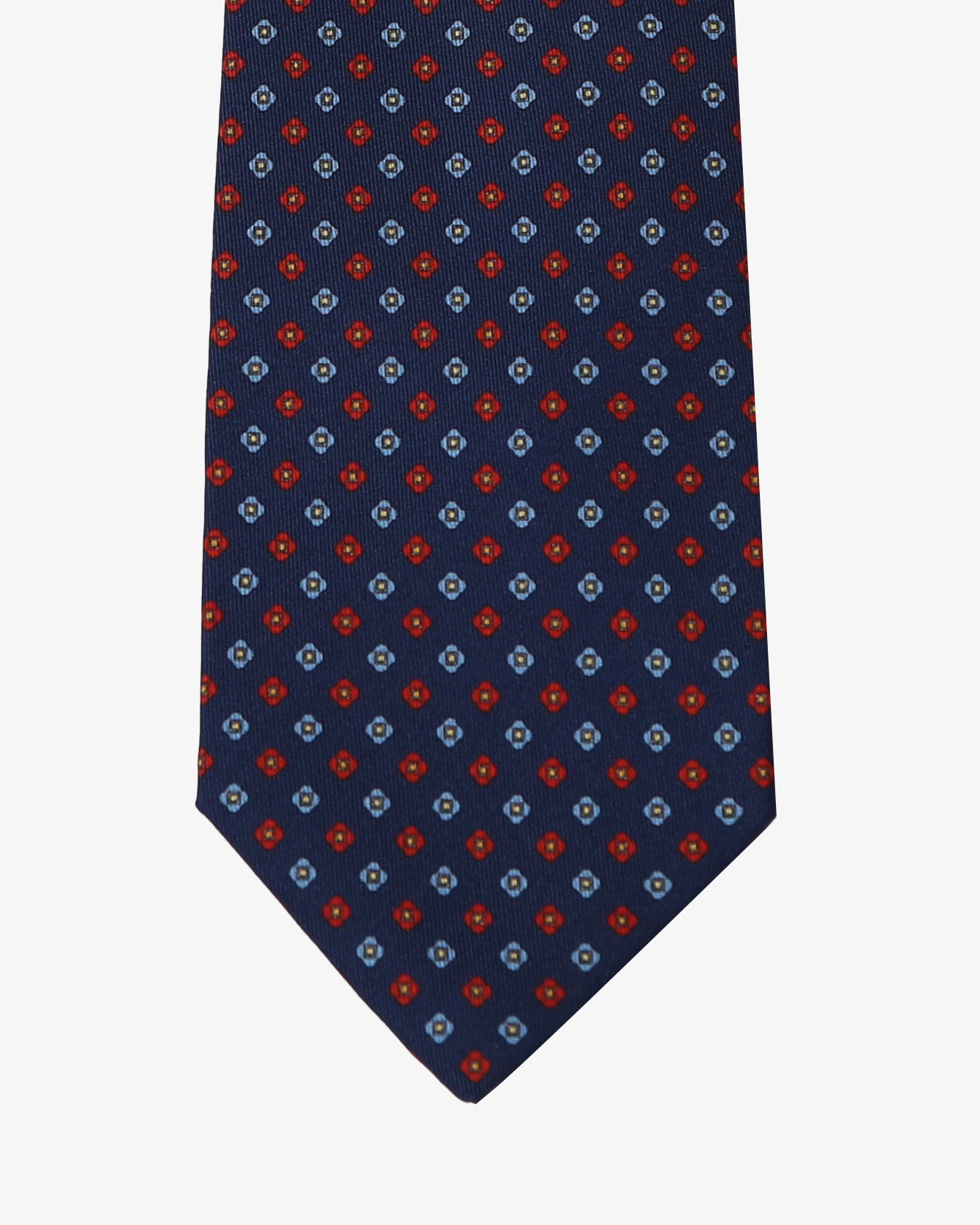 Cravatta con fantasia - Blu