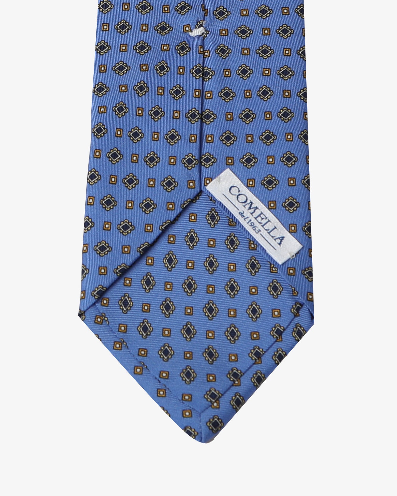 Cravatta con fantasia - Blu