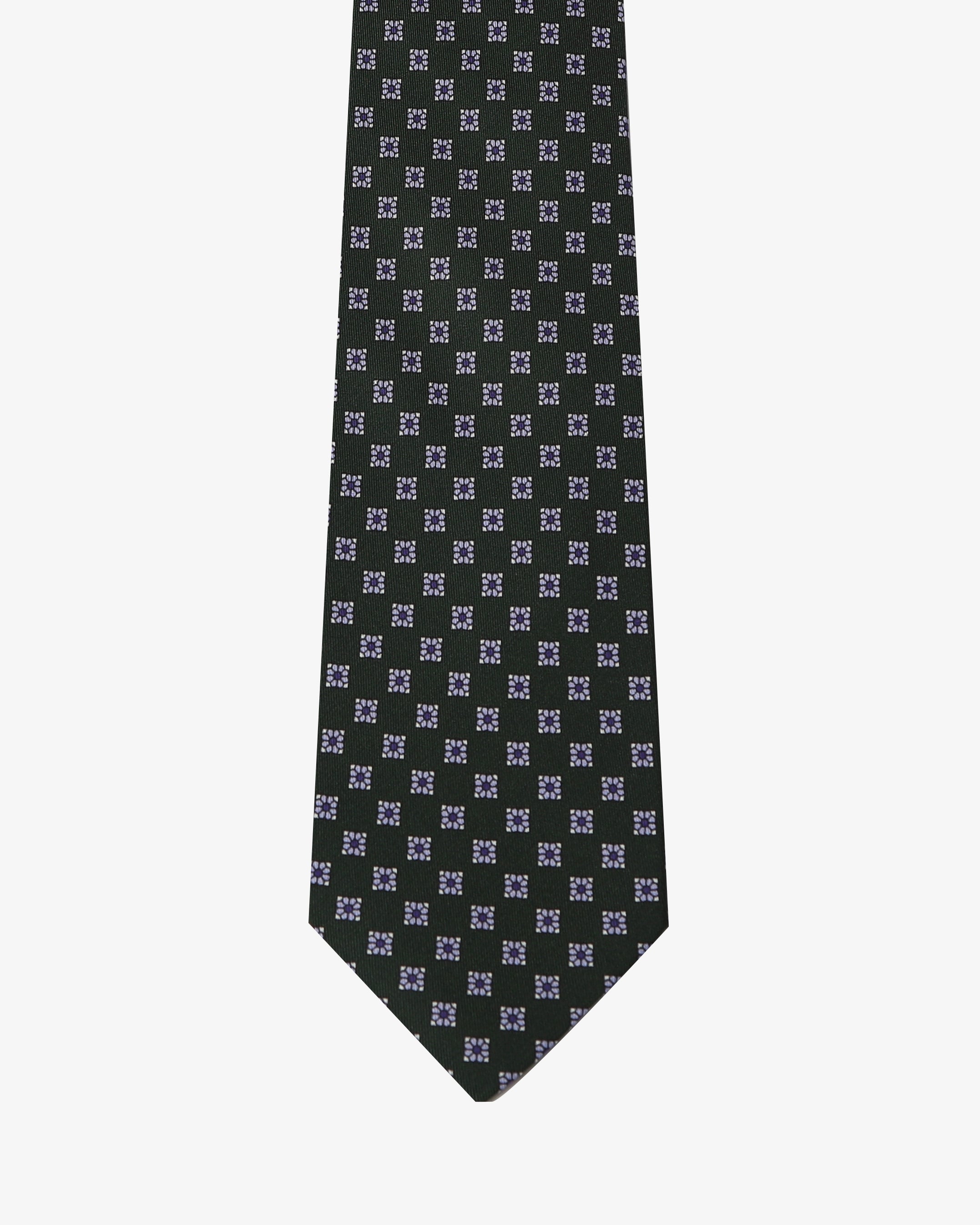 Cravatta con fantasia - Verde