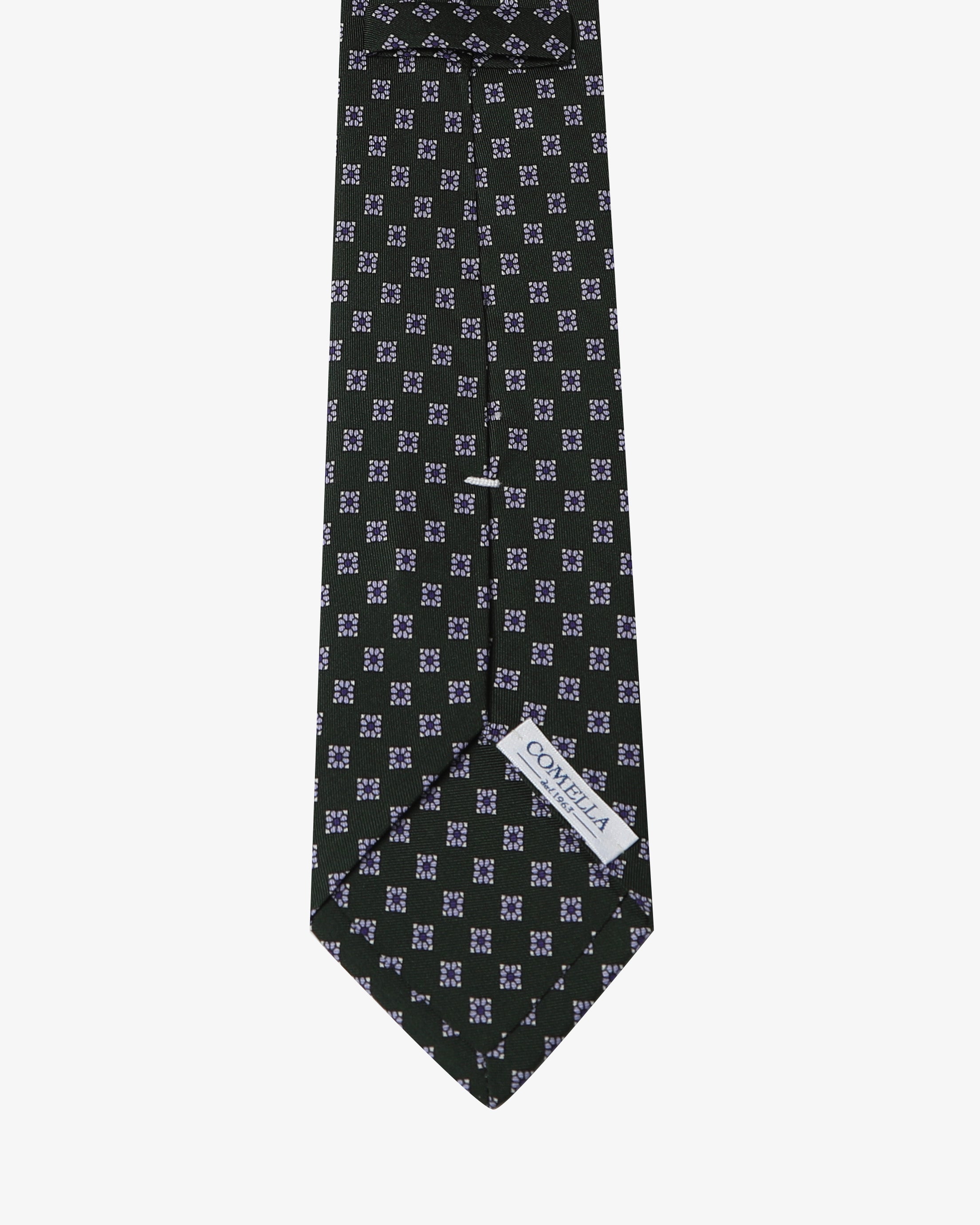 Cravatta con fantasia - Verde