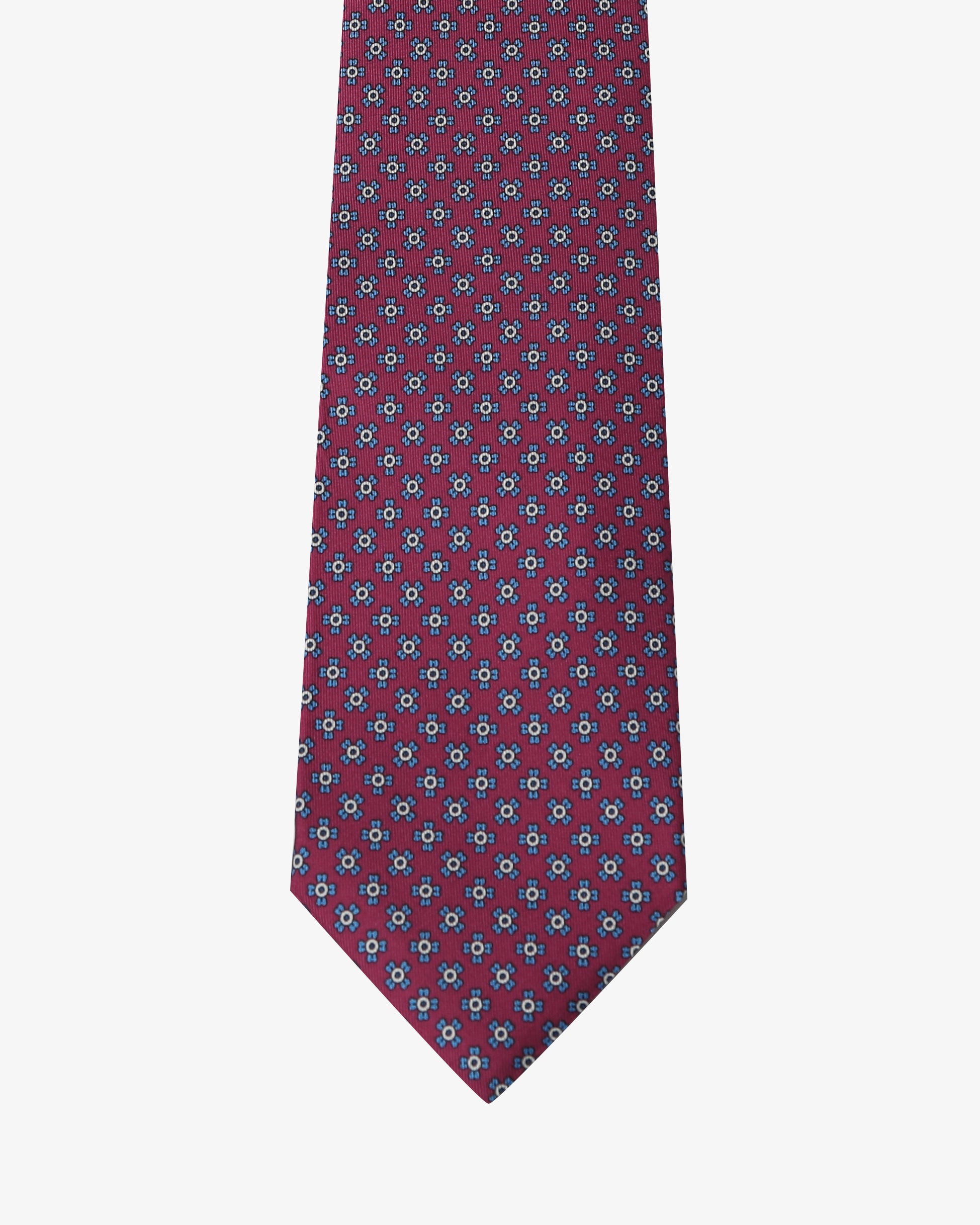 Cravatta con fantasia - Magenta