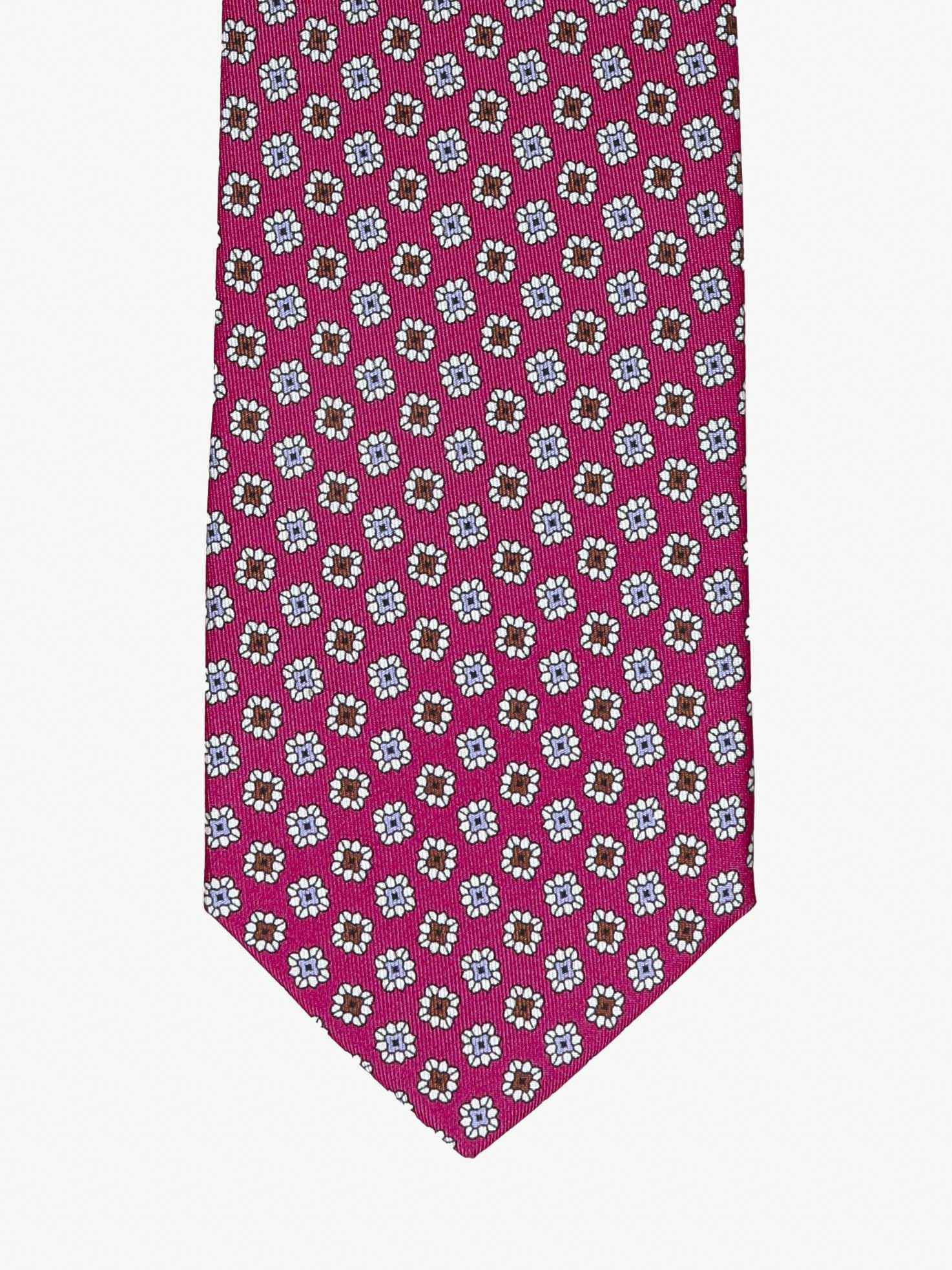 Cravatta con fantasia - Pattern Fucsia