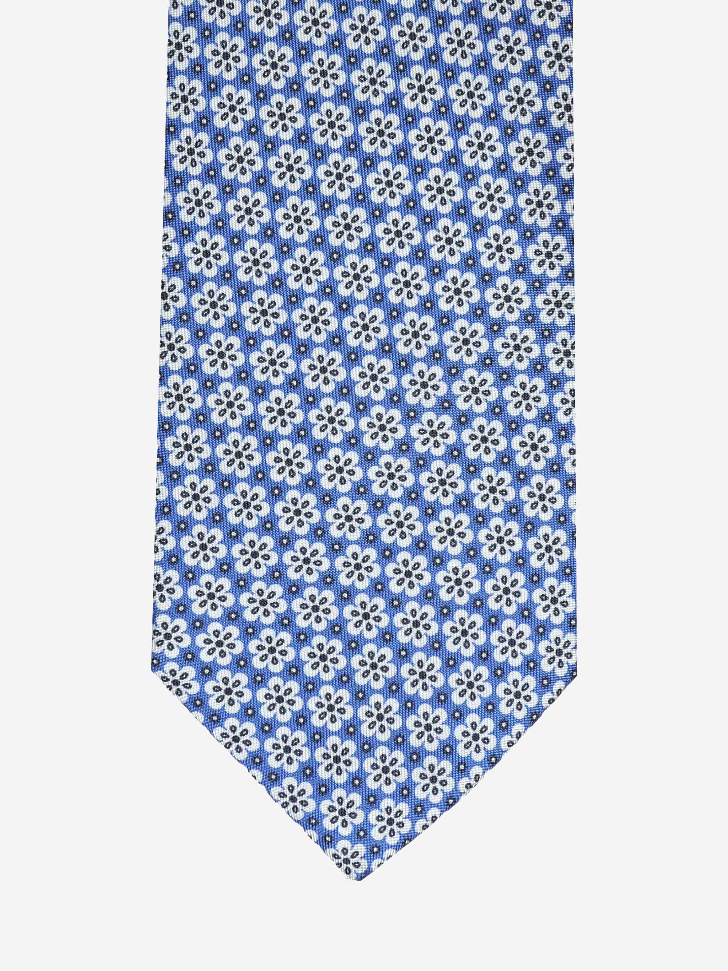 Cravatta con fantasia - Pattern Celeste