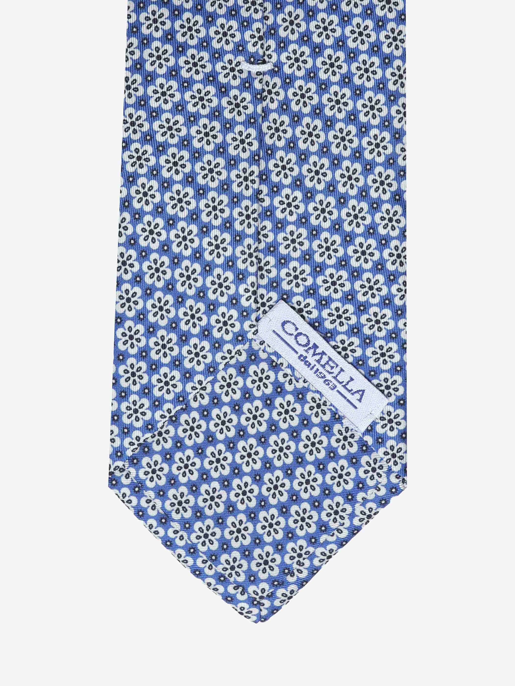 Cravatta con fantasia - Pattern Celeste