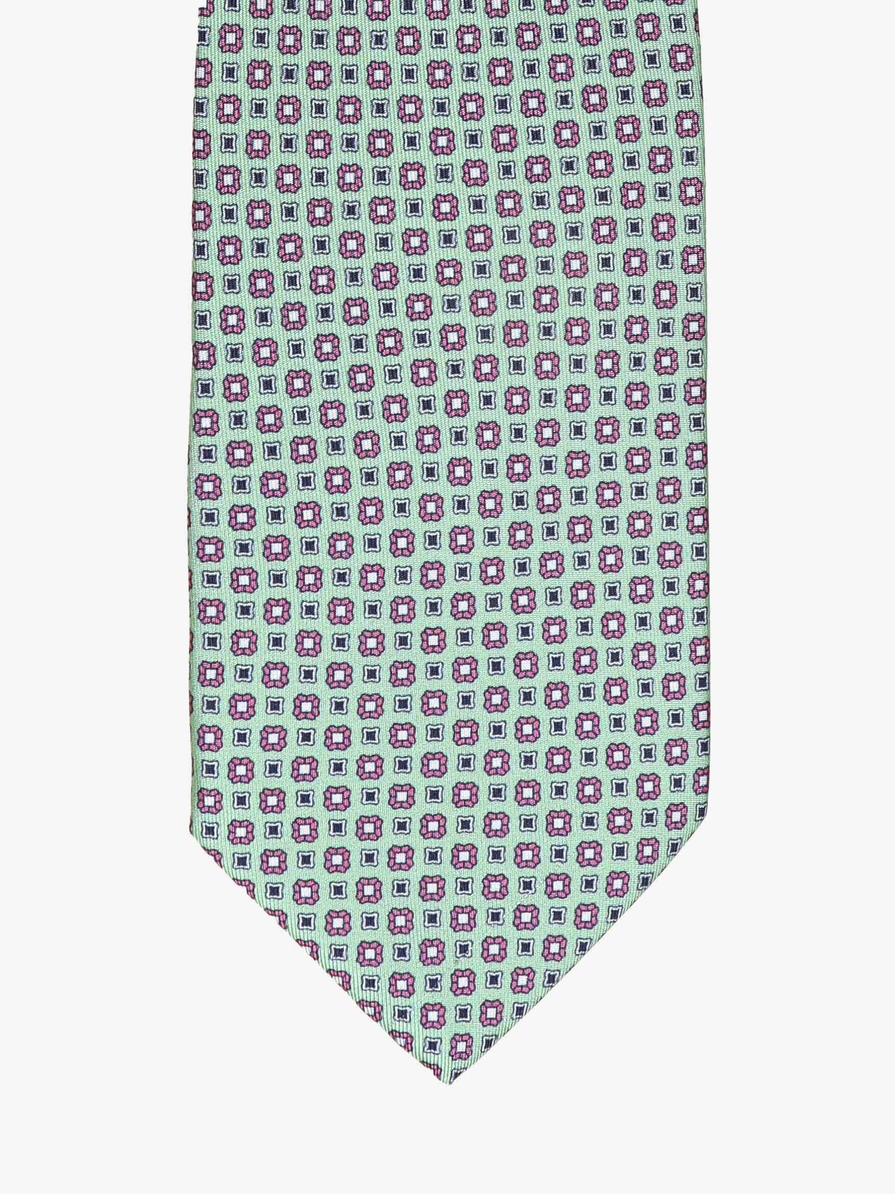 Cravatta con fantasia - Verde