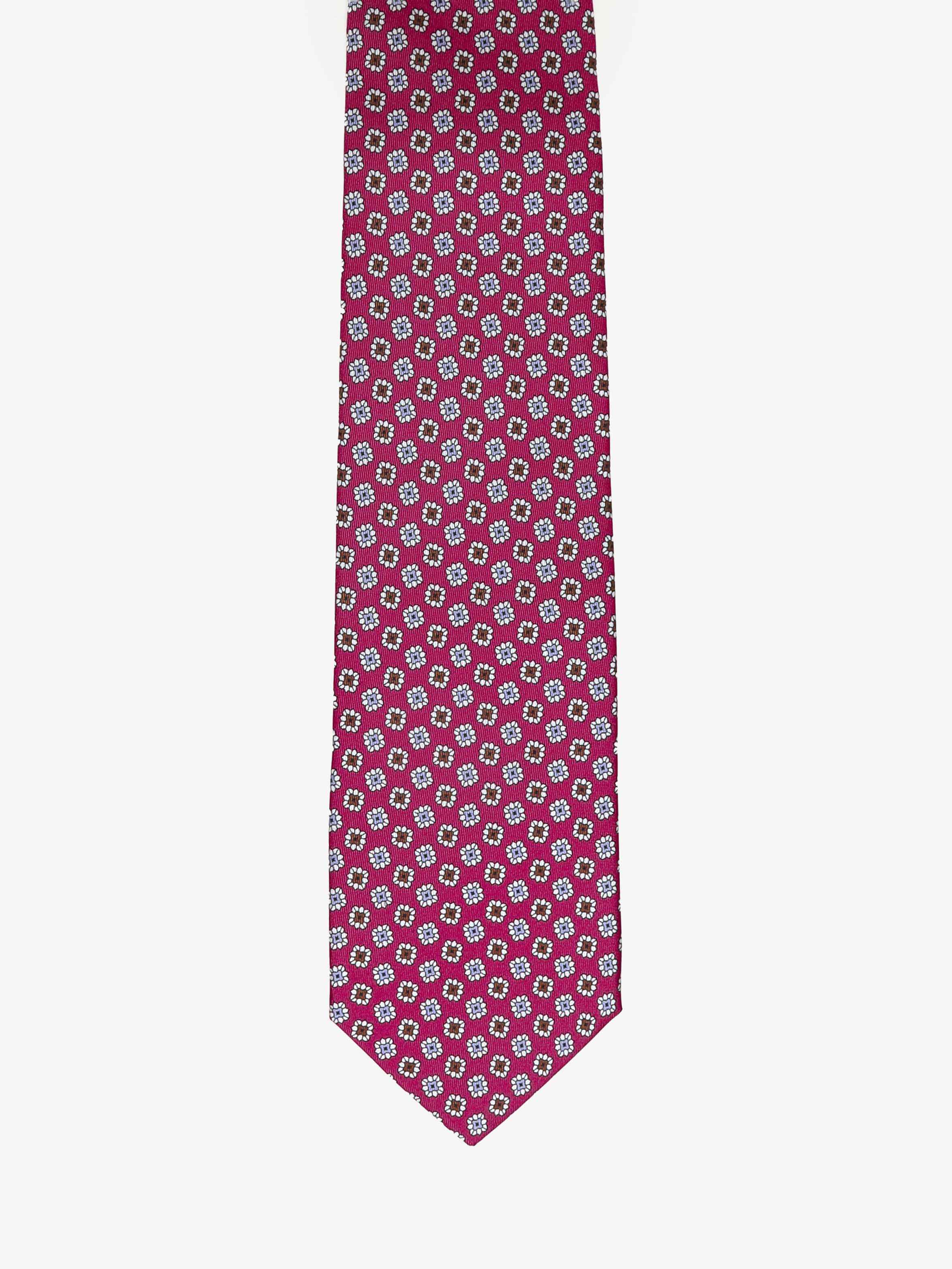 Cravatta con fantasia - Pattern Fucsia