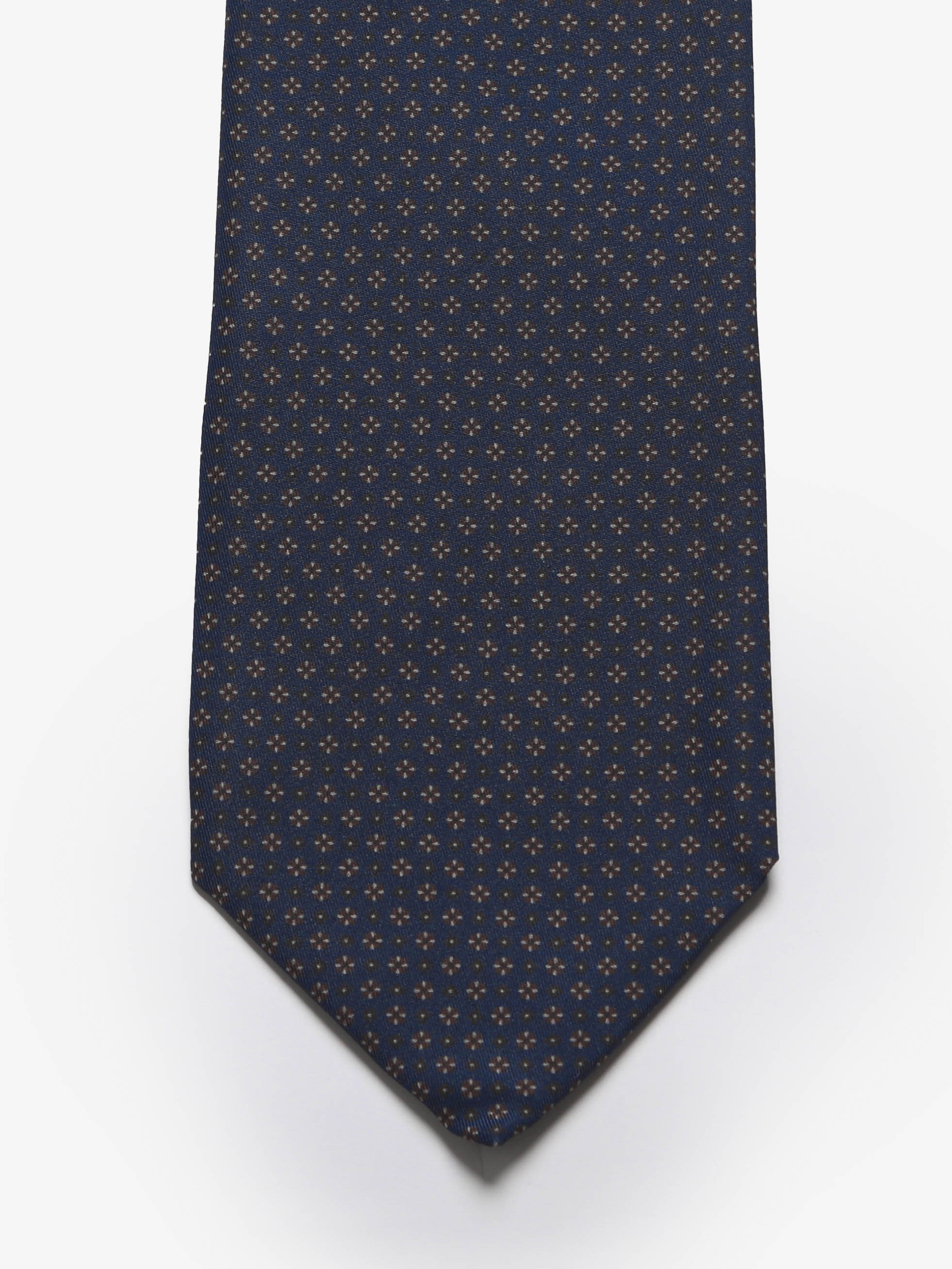 Cravatta sartoriale 5 pieghe - Blu Scuro