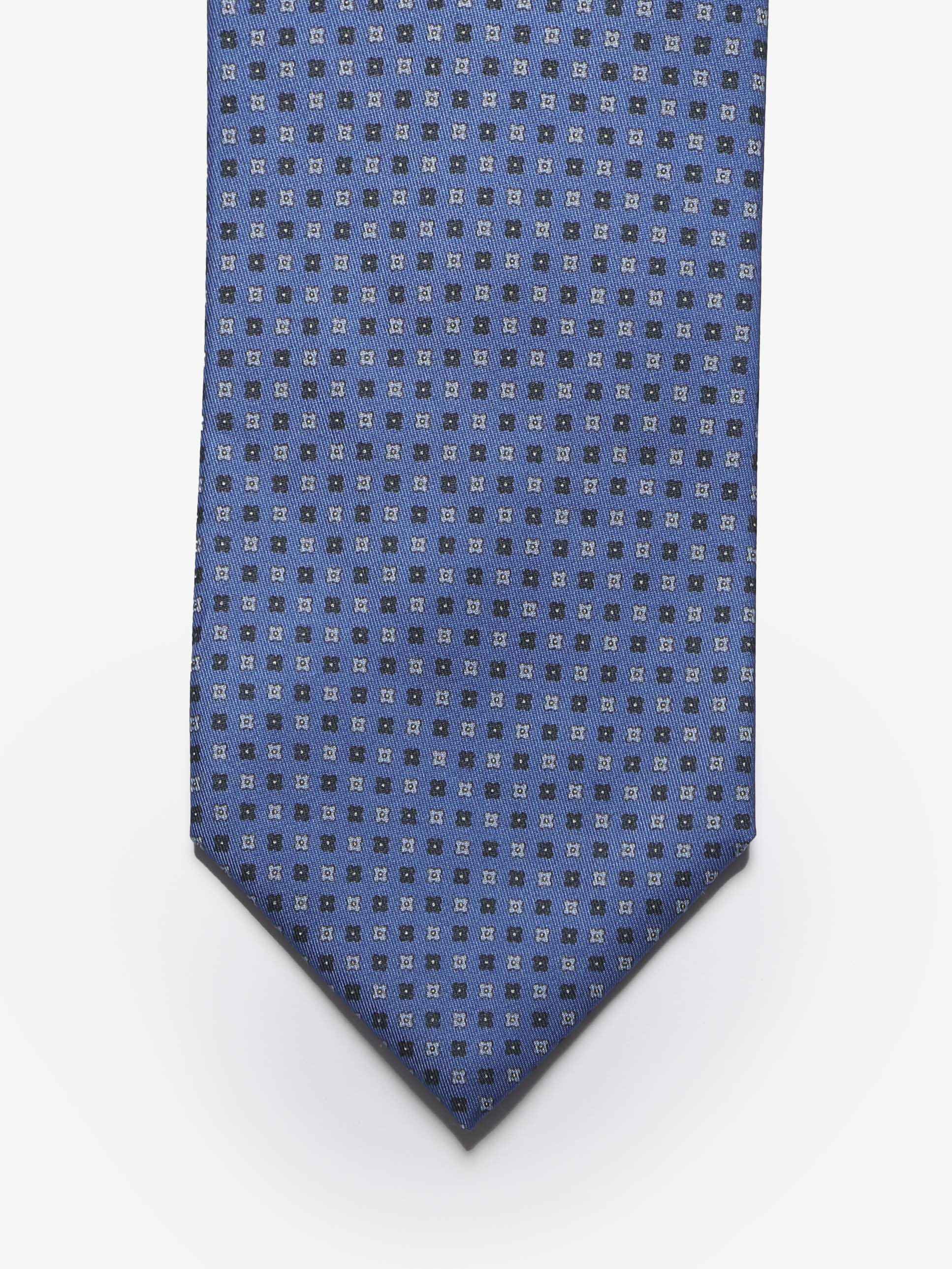 Cravatta sartoriale 5 pieghe - Blu - Comella Sartoria