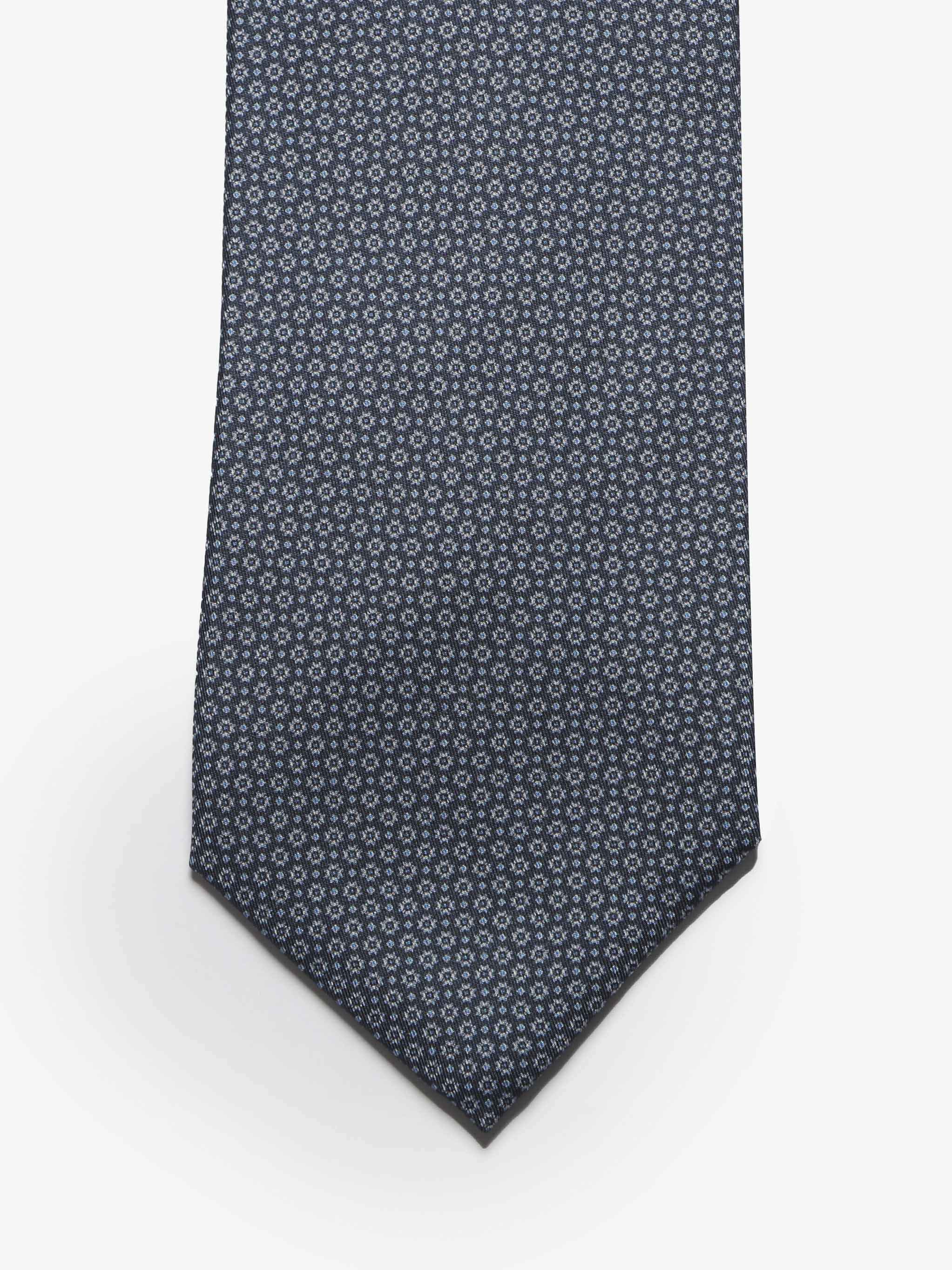 Cravatta sartoriale 5 pieghe - Blu - Comella Sartoria