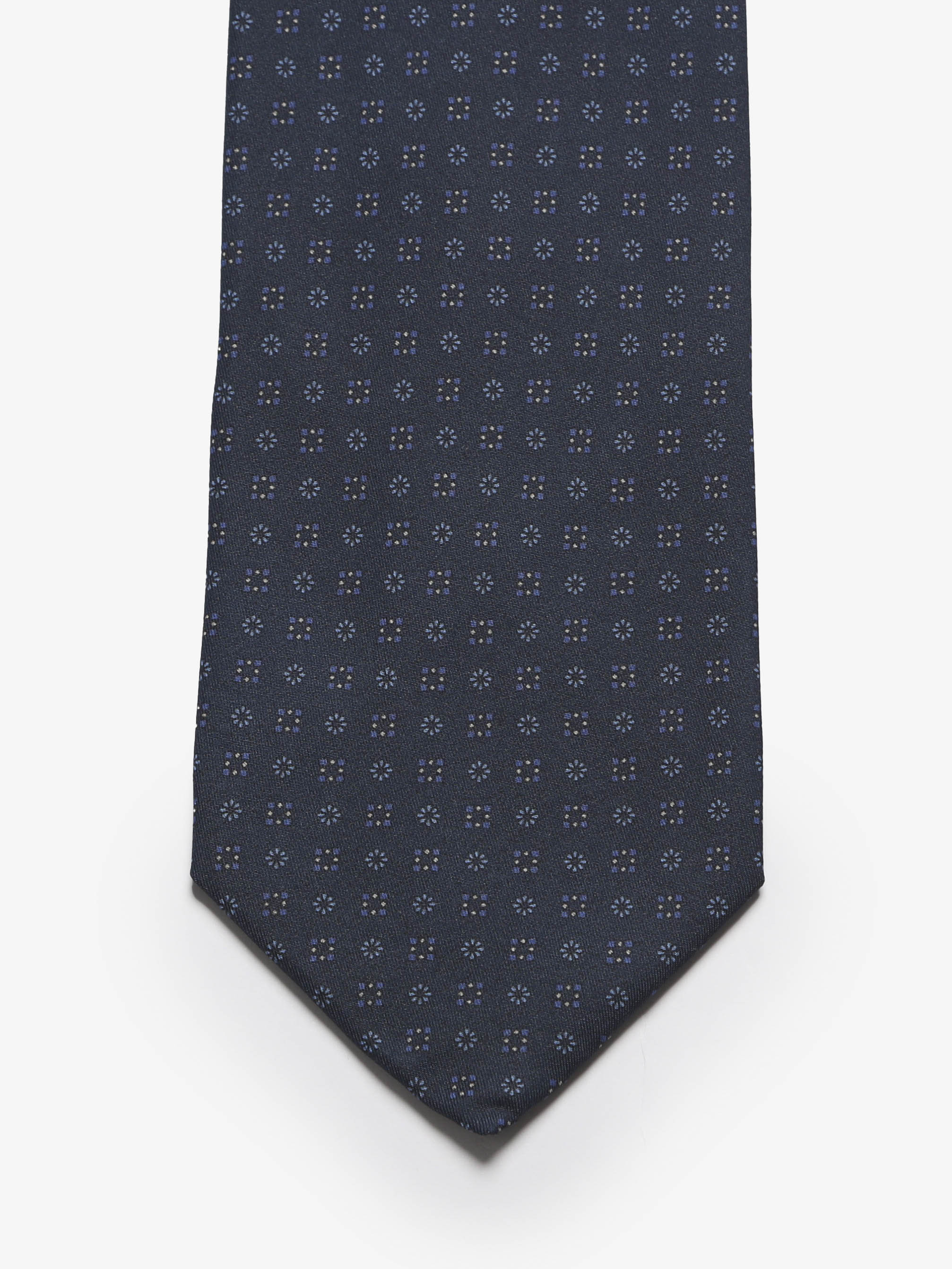 Cravatta sartoriale 5 pieghe - Blu Scuro